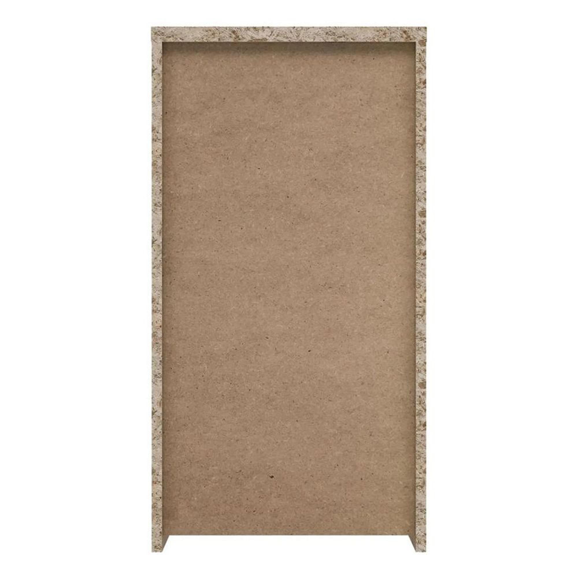 Best Cabinet - 1 Door - 2 Drawer - Oak and White