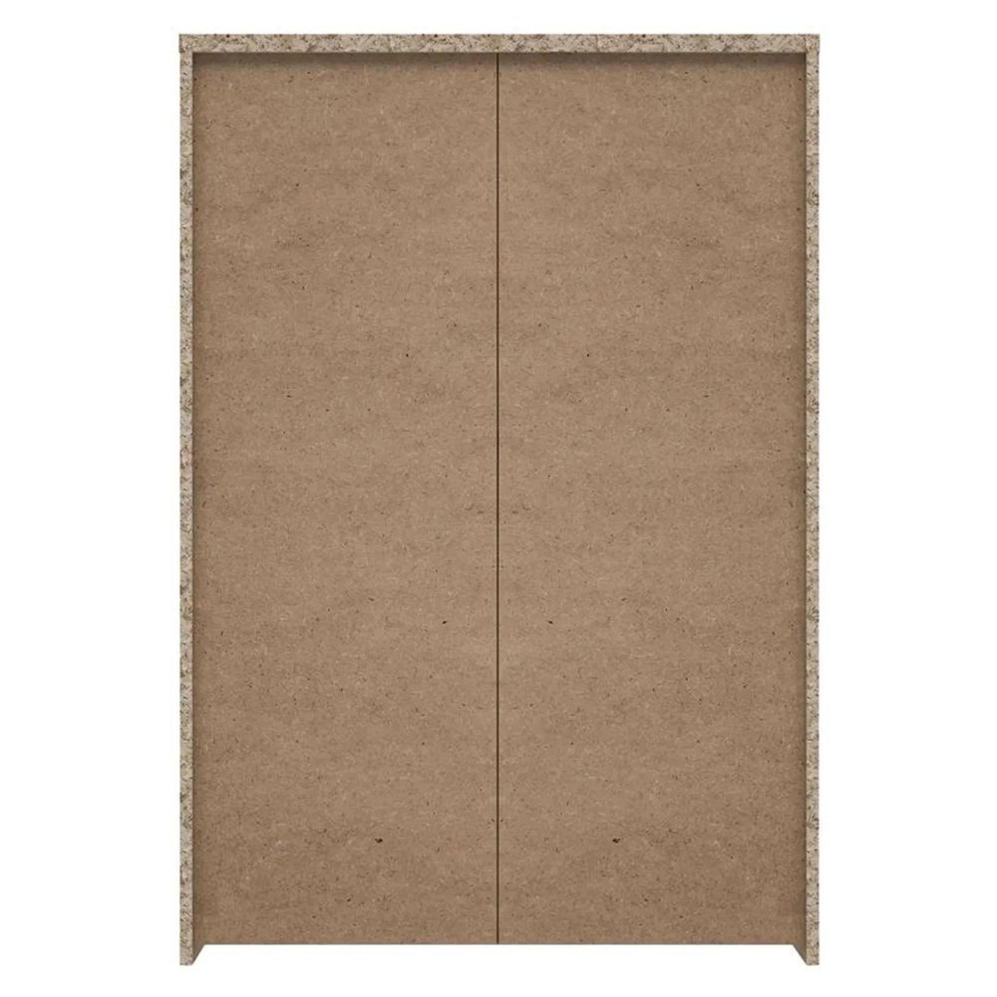 Best Hall Cabinet - 6 Door - Oak and White