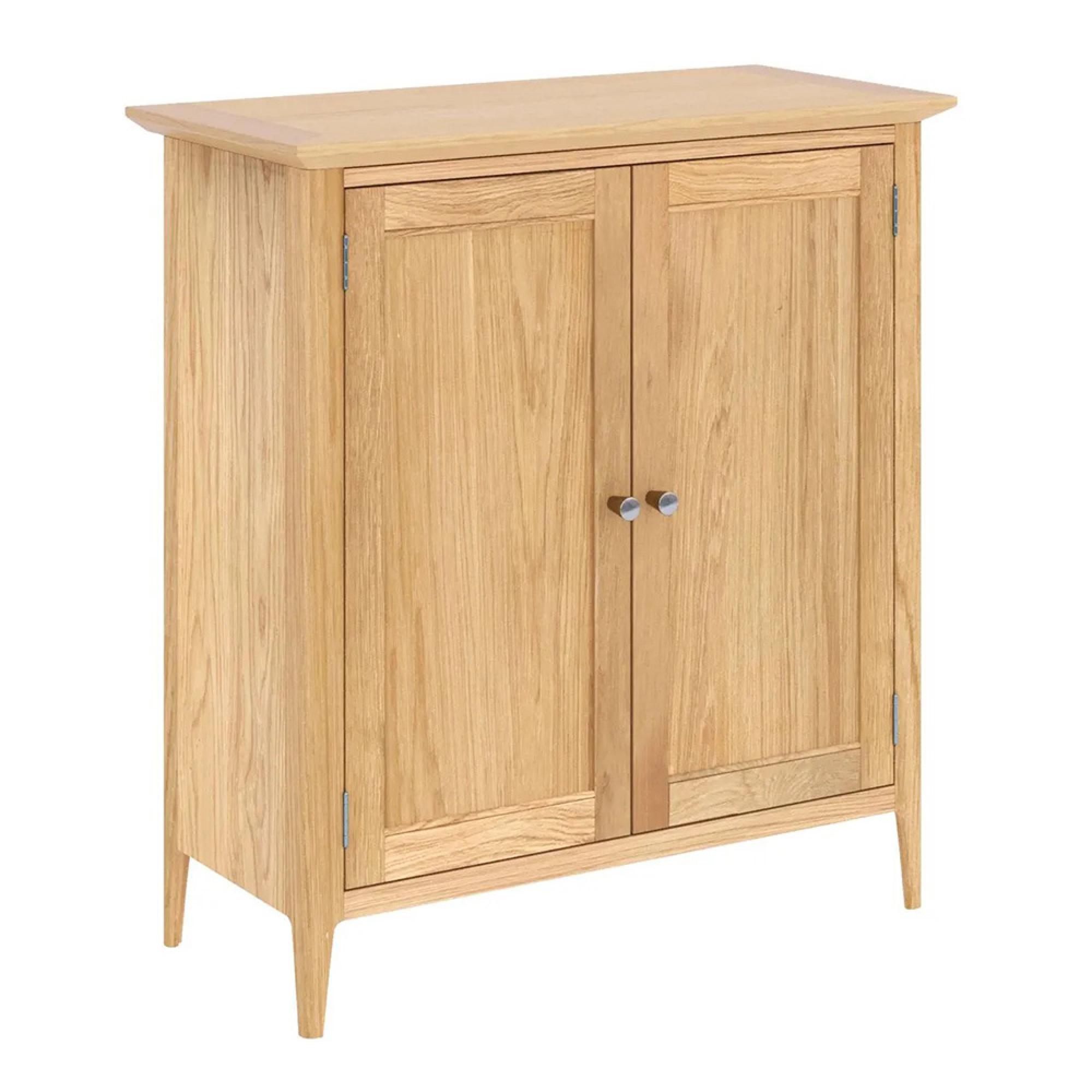 Selene Oak 2 Door Hall Cabinet