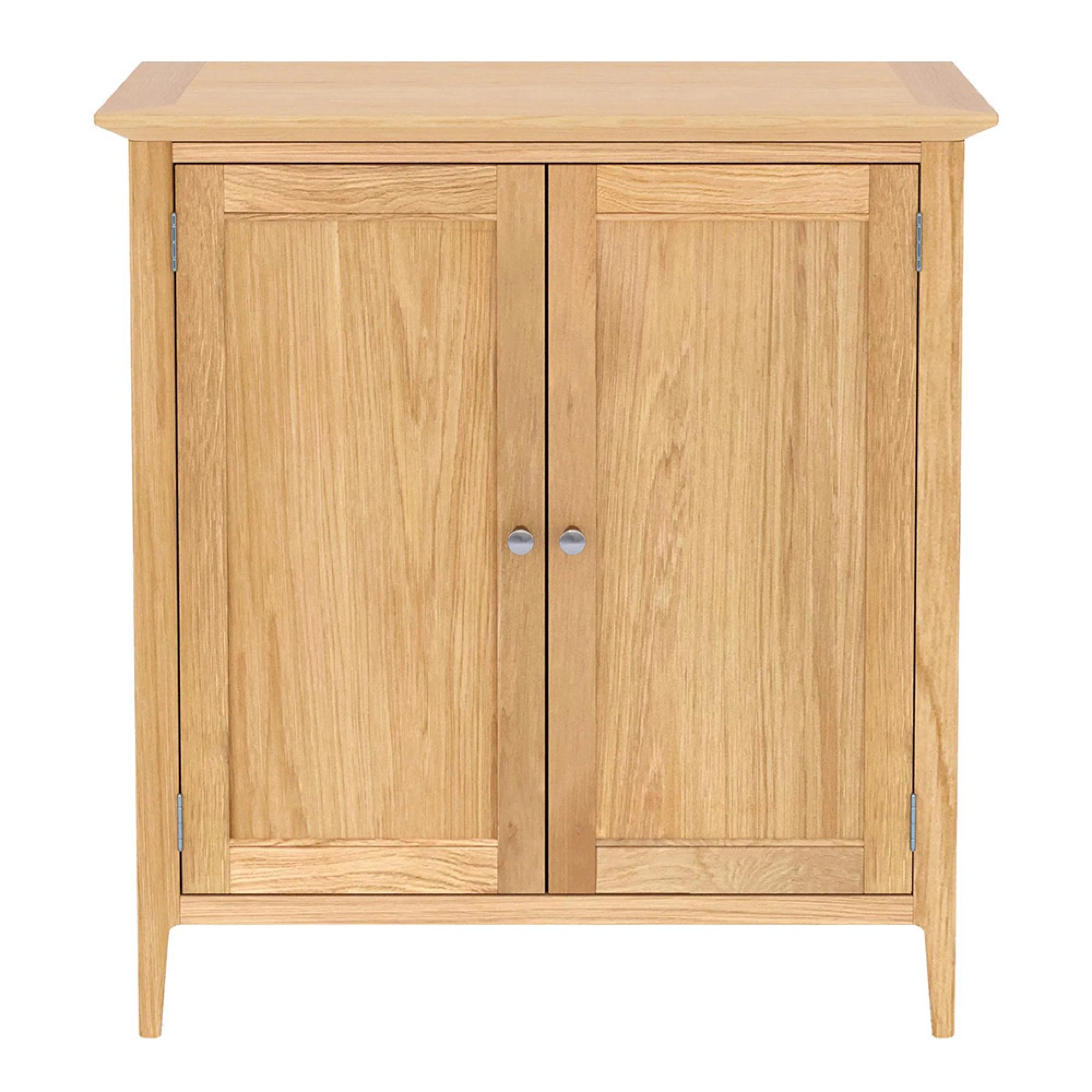 Selene Oak 2 Door Hall Cabinet