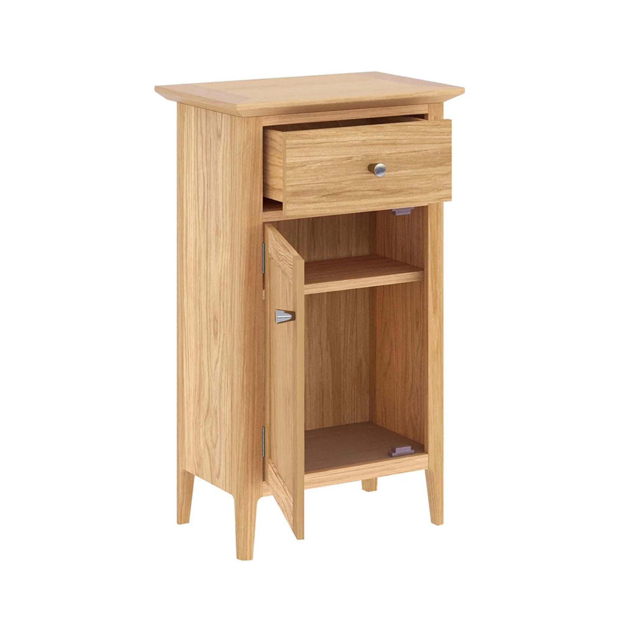 Selene Oak Small Cupboard