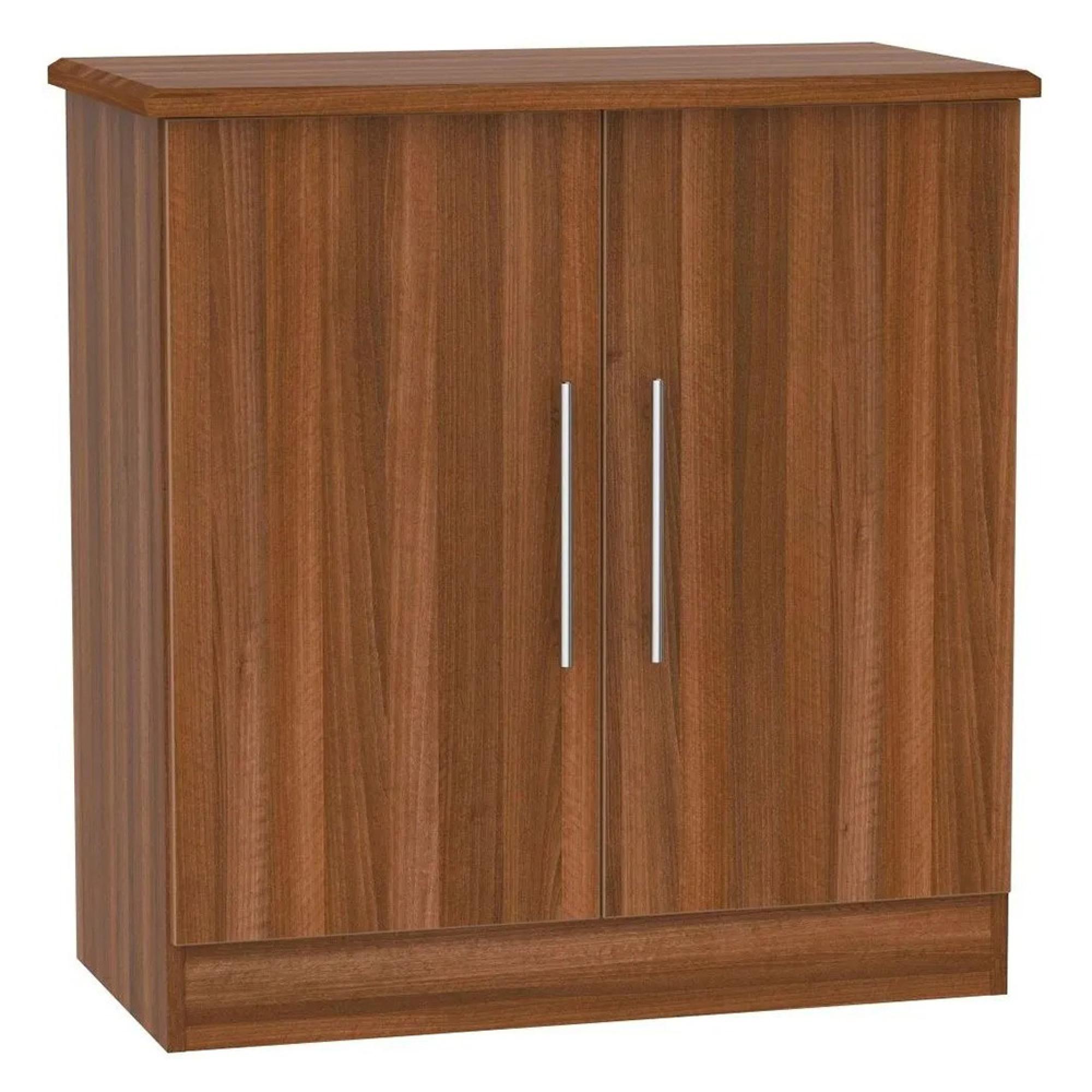 Sherwood Hall Cabinet - 2 Door - Walnut