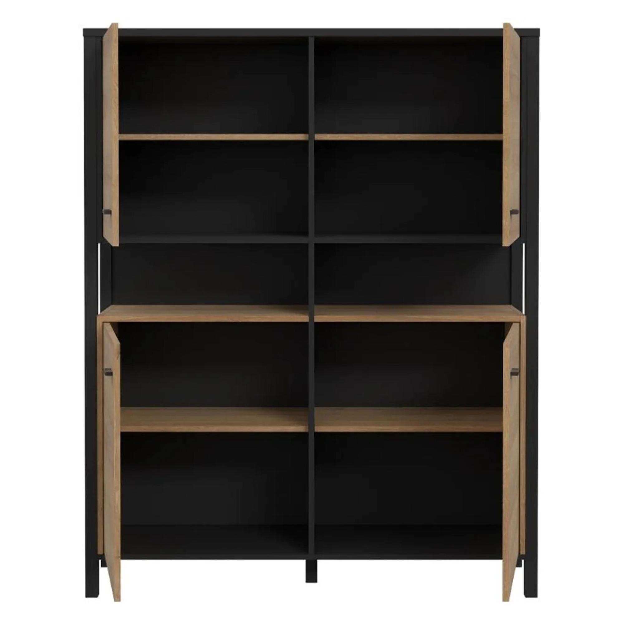 High Rock Cabinet - 4 Door - Oak