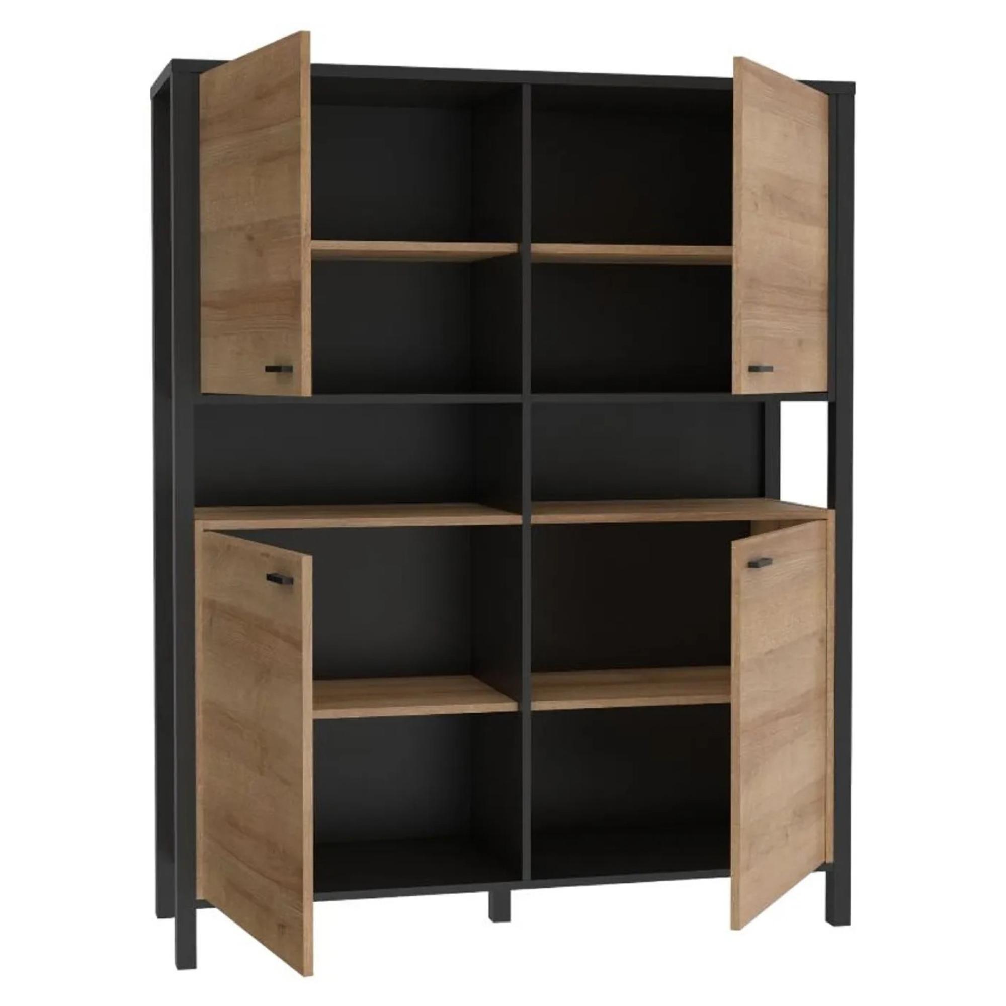 High Rock Cabinet - 4 Door - Oak