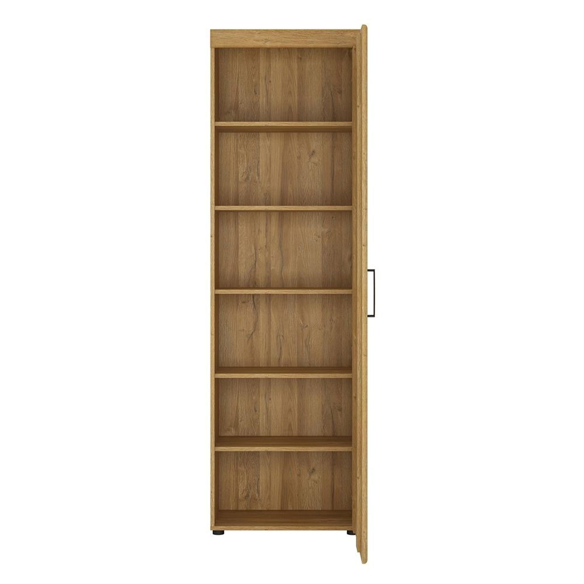 Cortina Cabinet - Tall - RHF - Oak