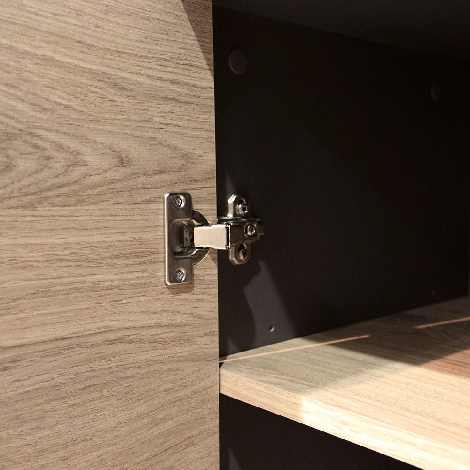 Shetland Cabinet - 1 Door - Wide - Oak
