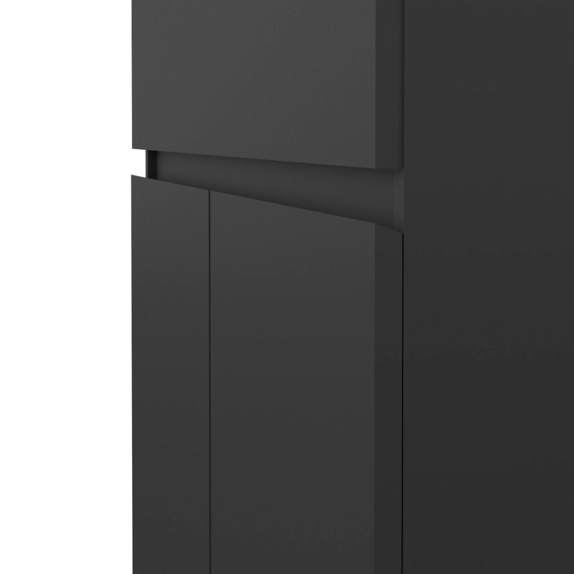 Naia Cabinet - 2 Door - Black