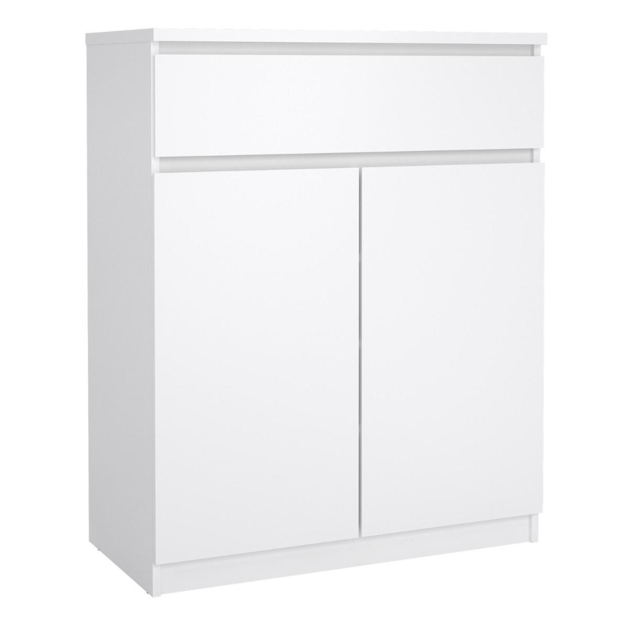 Naia Cabinet - 2 Door - White Gloss