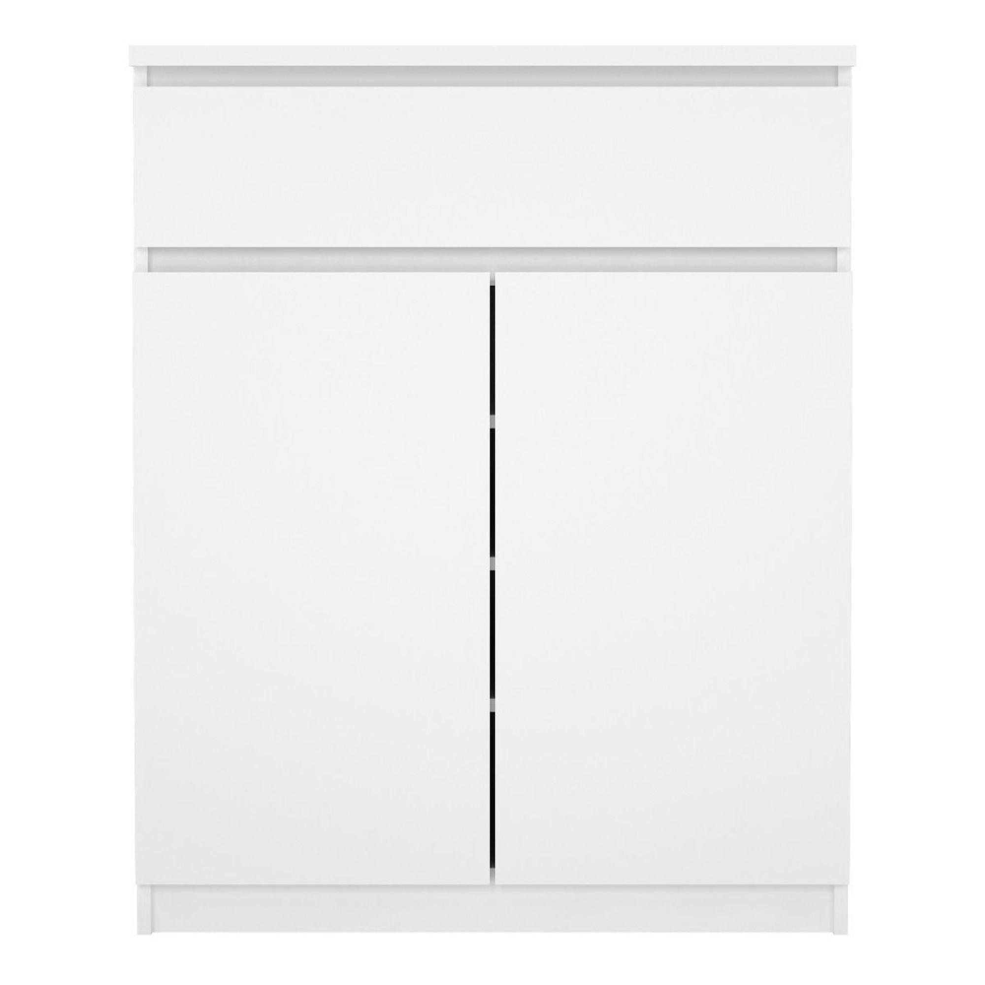 Naia Cabinet - 2 Door - White Gloss