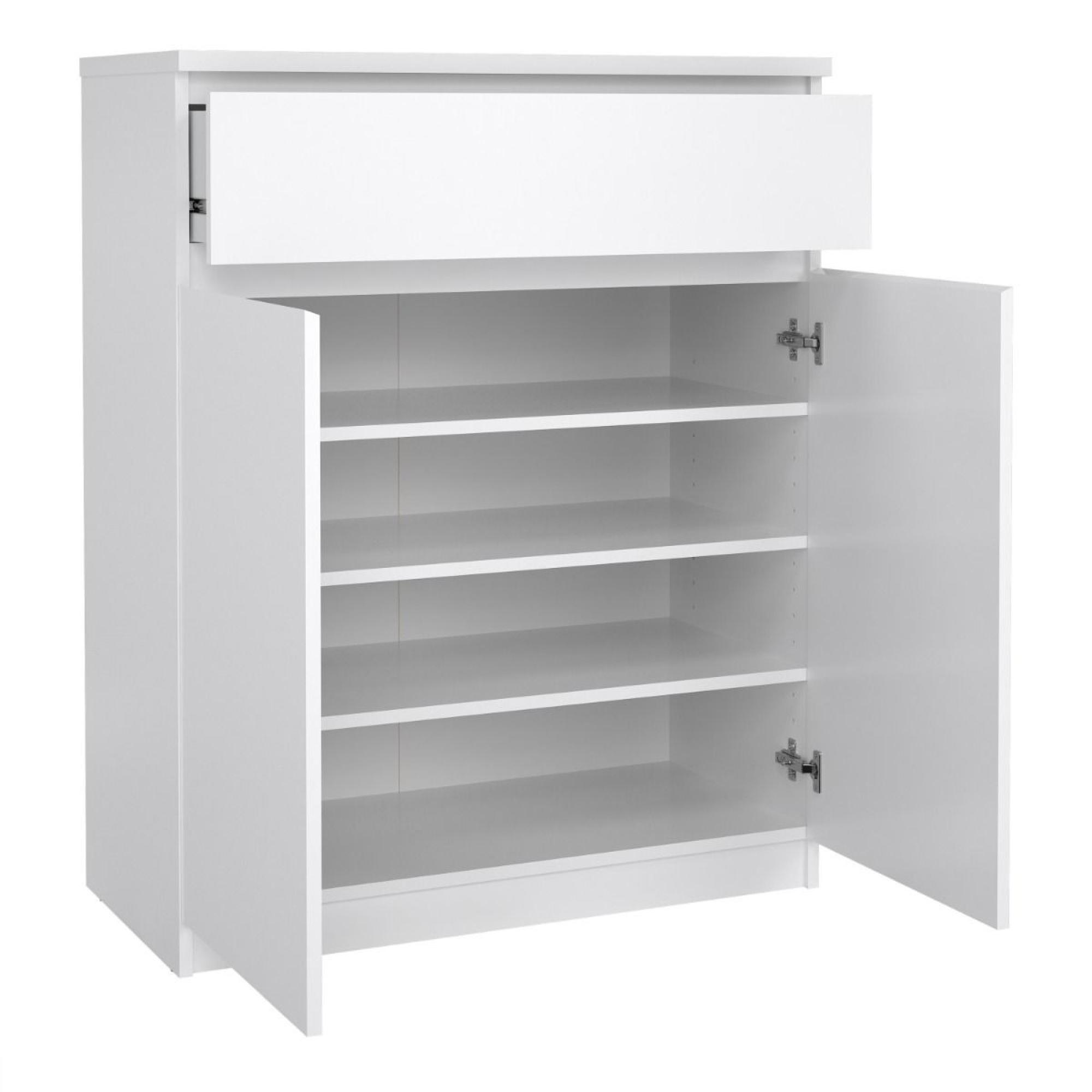 Naia Cabinet - 2 Door - White Gloss