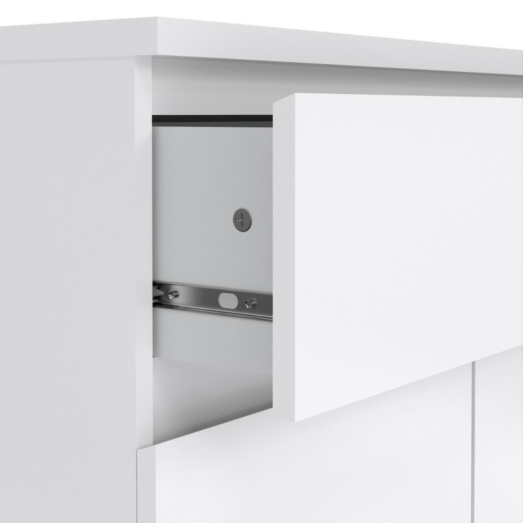 Naia Cabinet - 2 Door - White Gloss