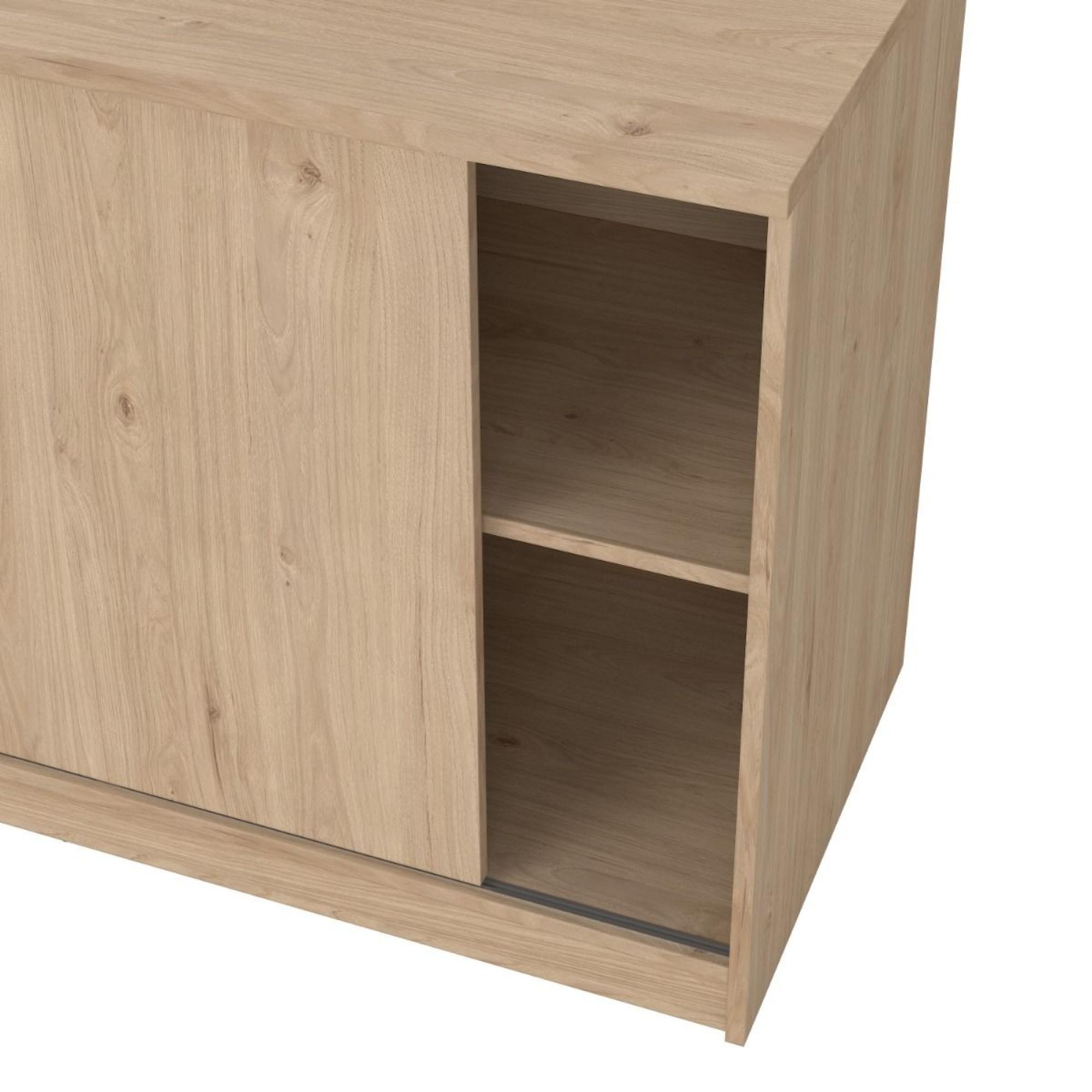 Naia Cabinet - Sliding Door - Oak