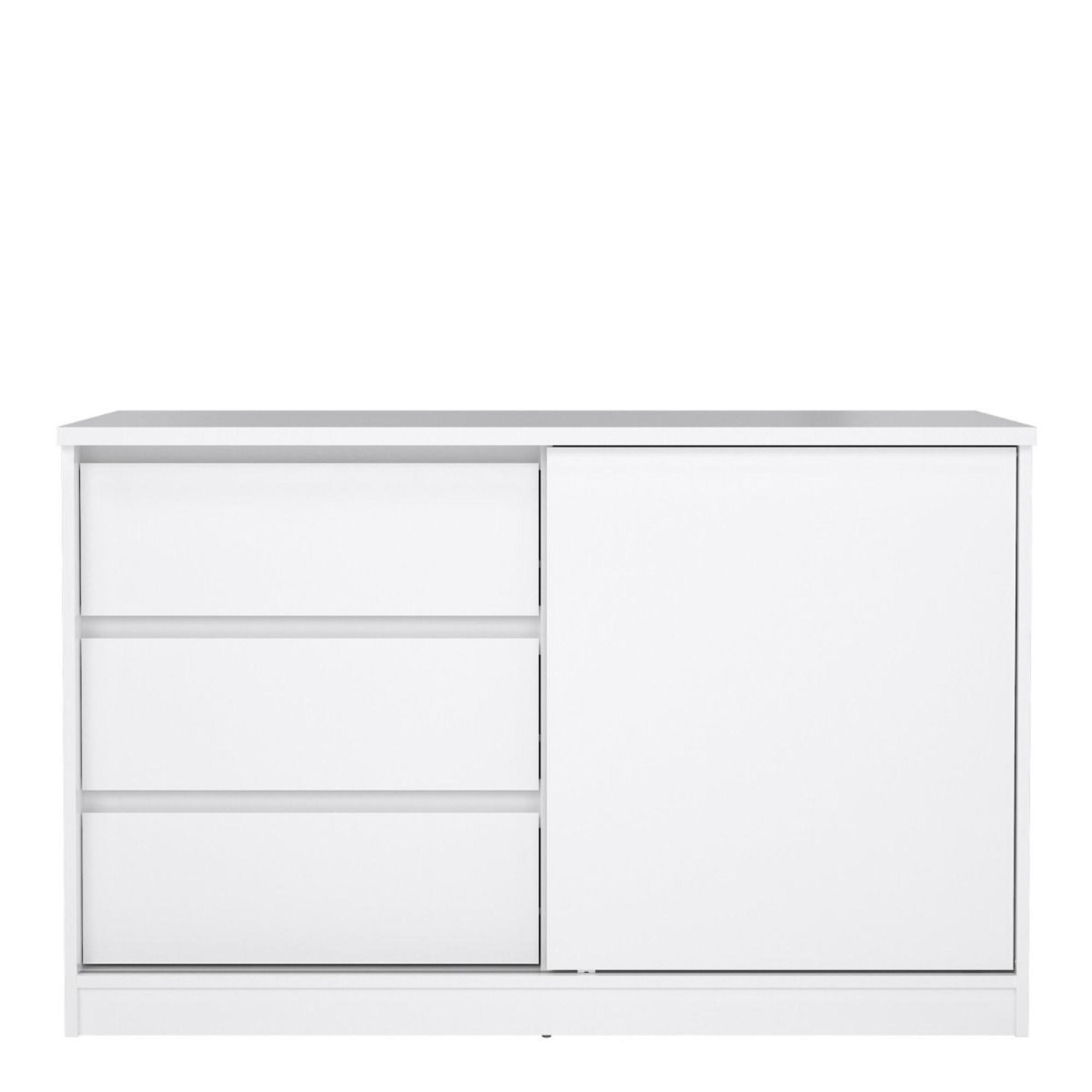 Naia Cabinet - Sliding Door - White Gloss