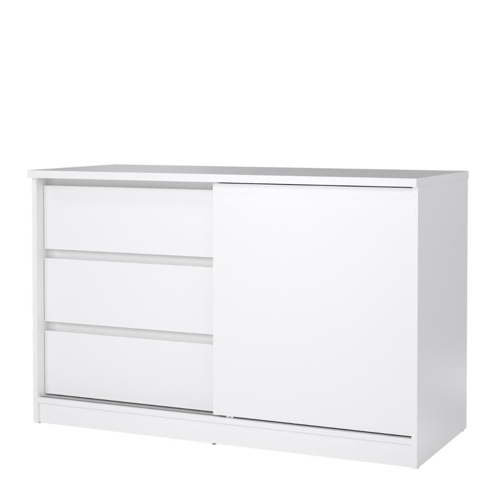 Naia Cabinet - Sliding Door - White Gloss