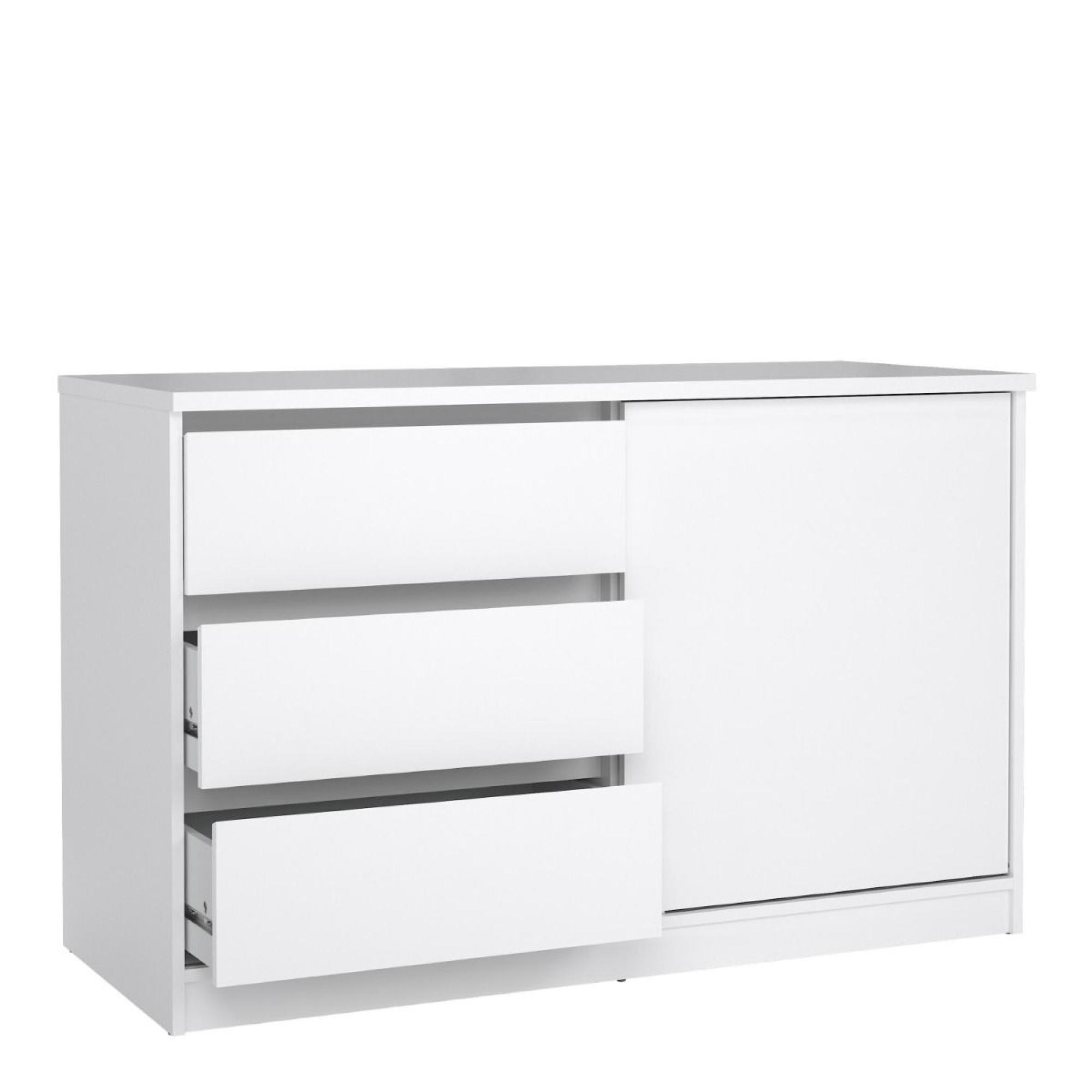 Naia Cabinet - Sliding Door - White Gloss
