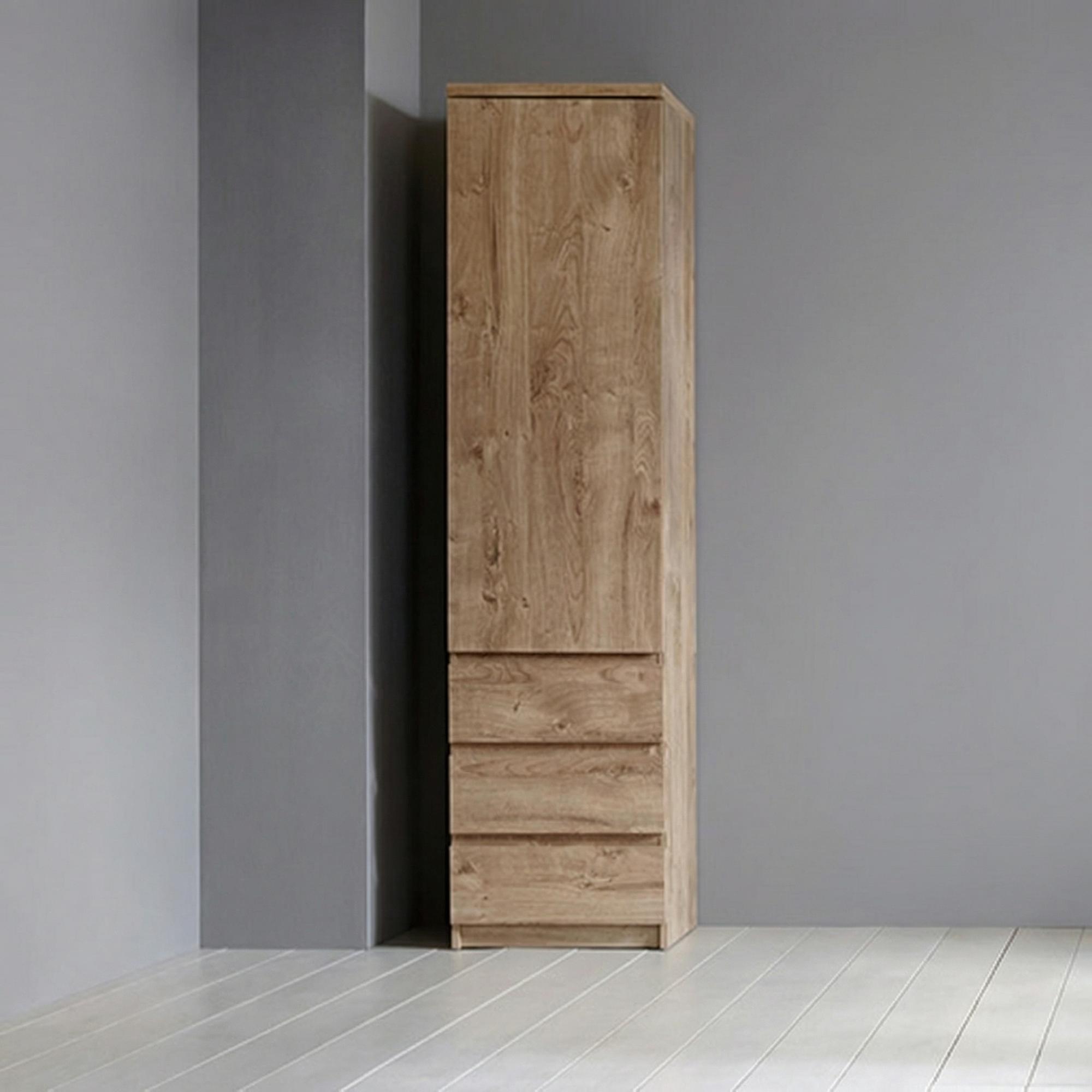 Fribo Cabinet - 1 Door - Narrow - Oak