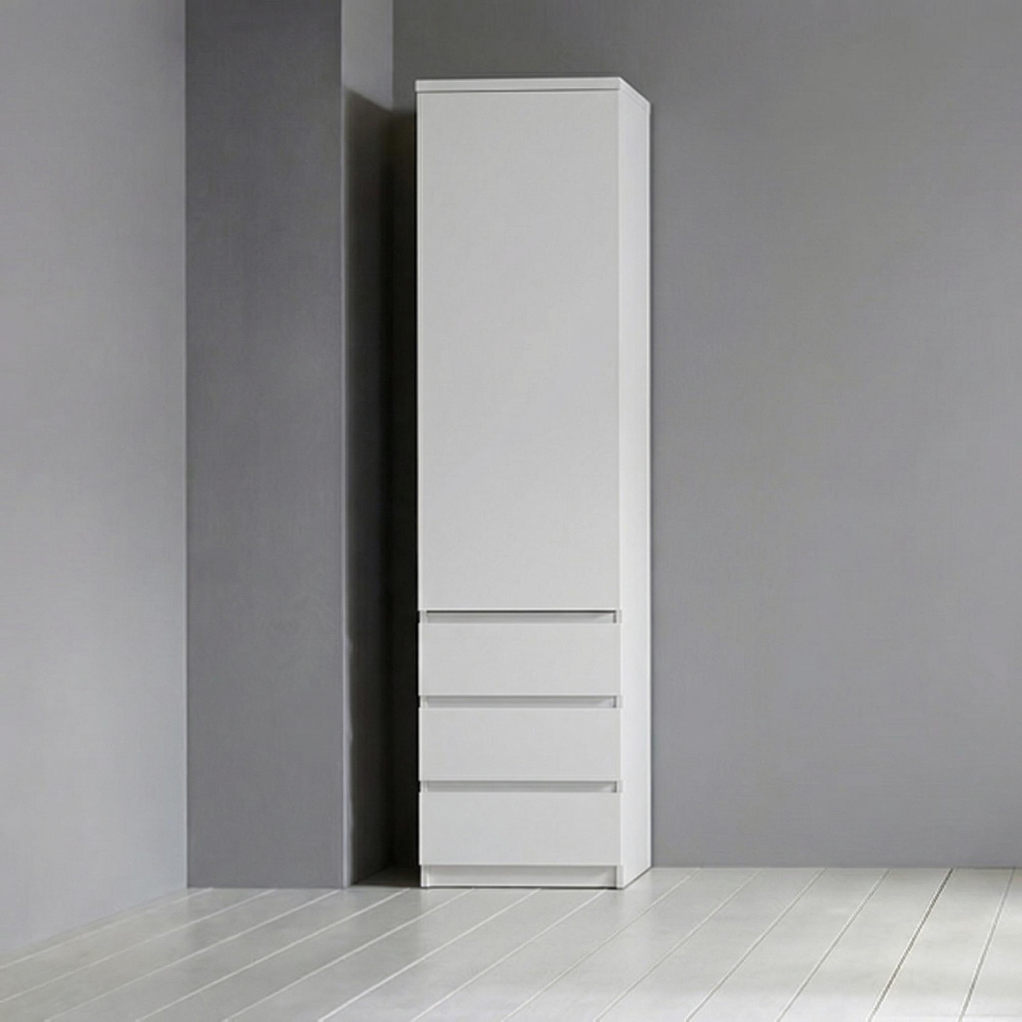 Fribo Cabinet - 1 Door - Narrow - White