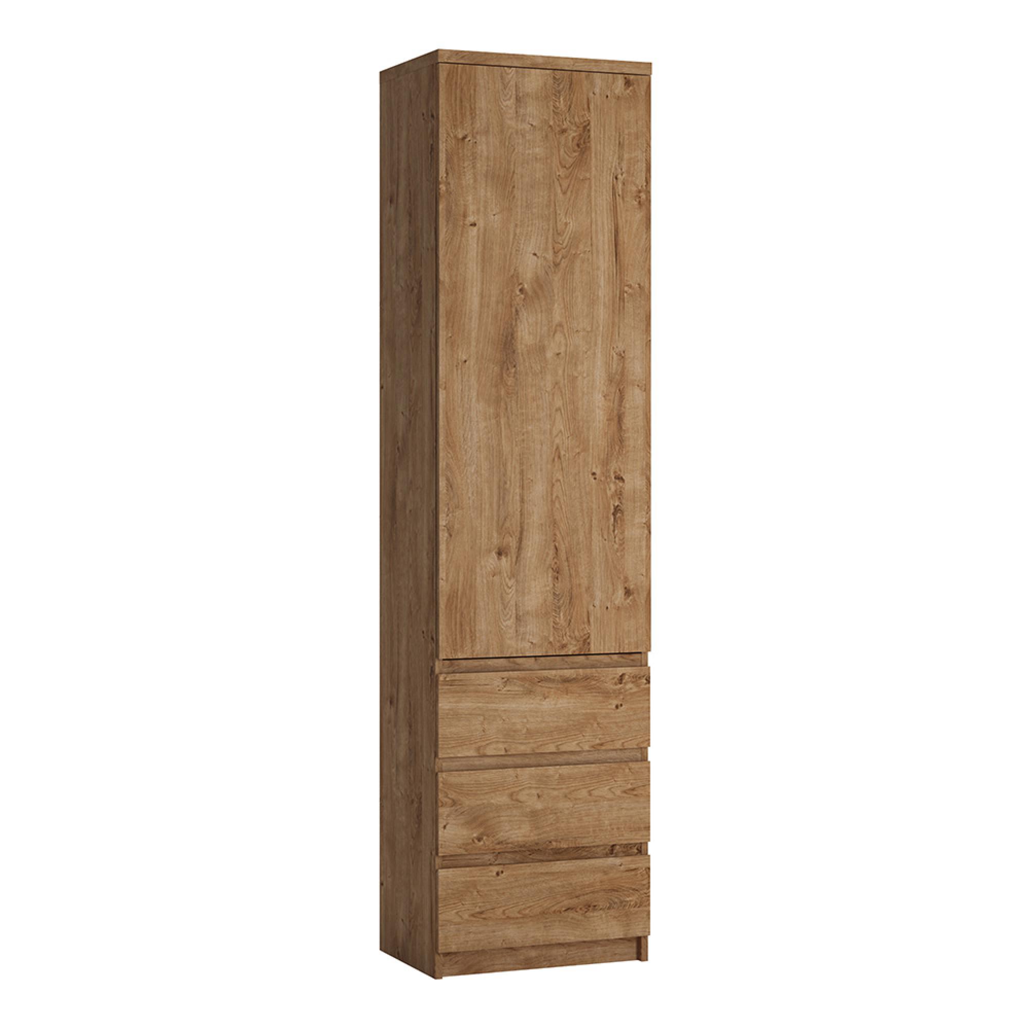 Fribo Cabinet - 1 Door - Narrow - Oak