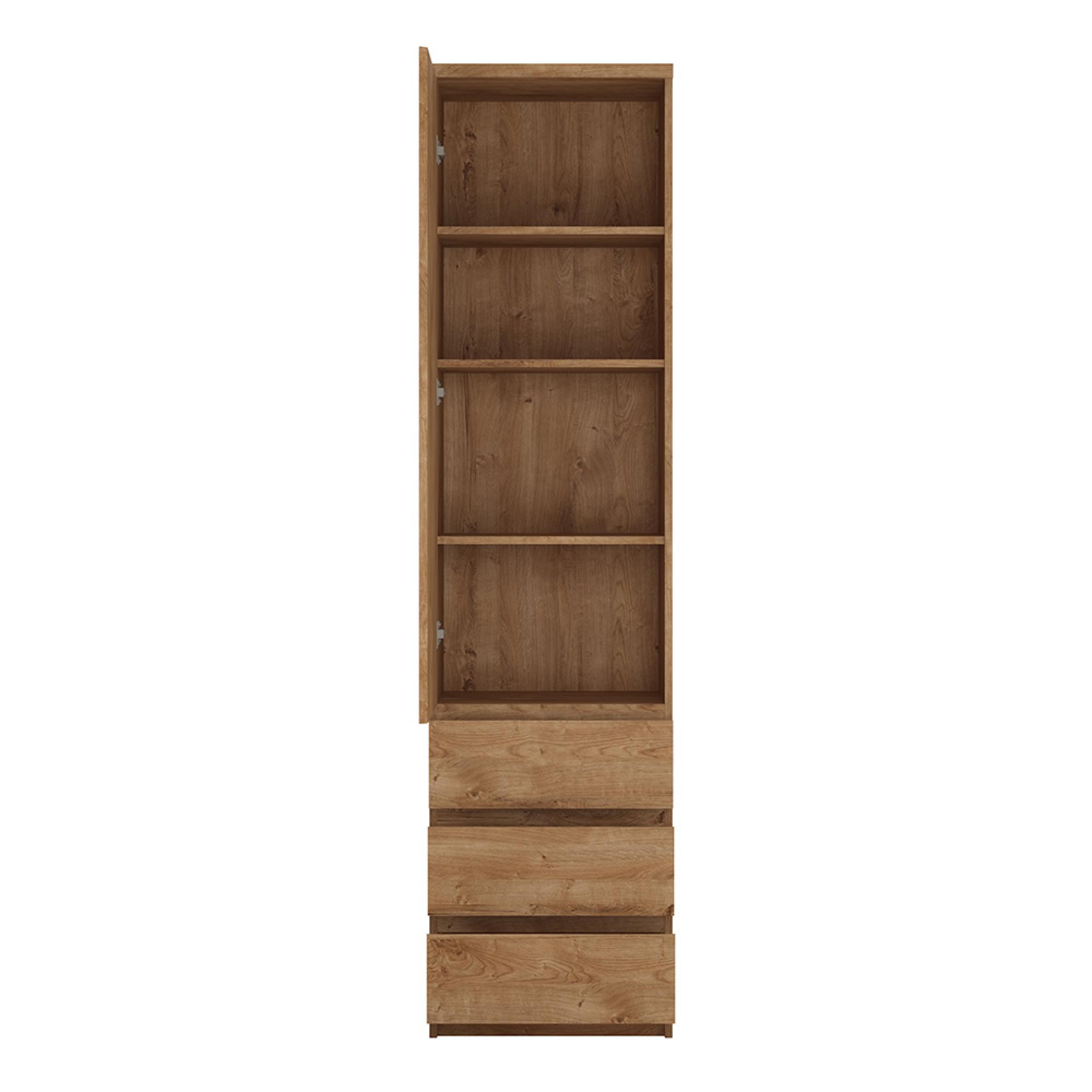 Fribo Cabinet - 1 Door - Narrow - Oak