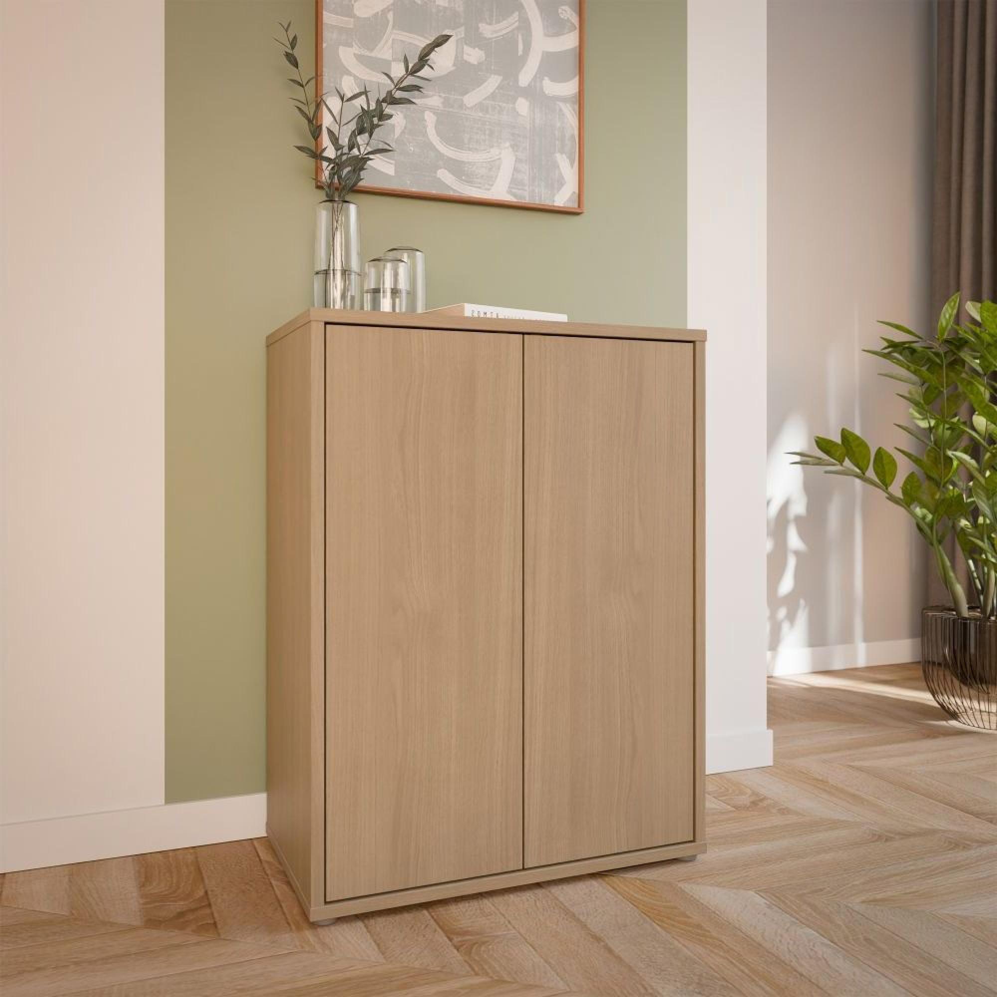 Alice Springs Cupboard - 2 Door - Elegancia Oak