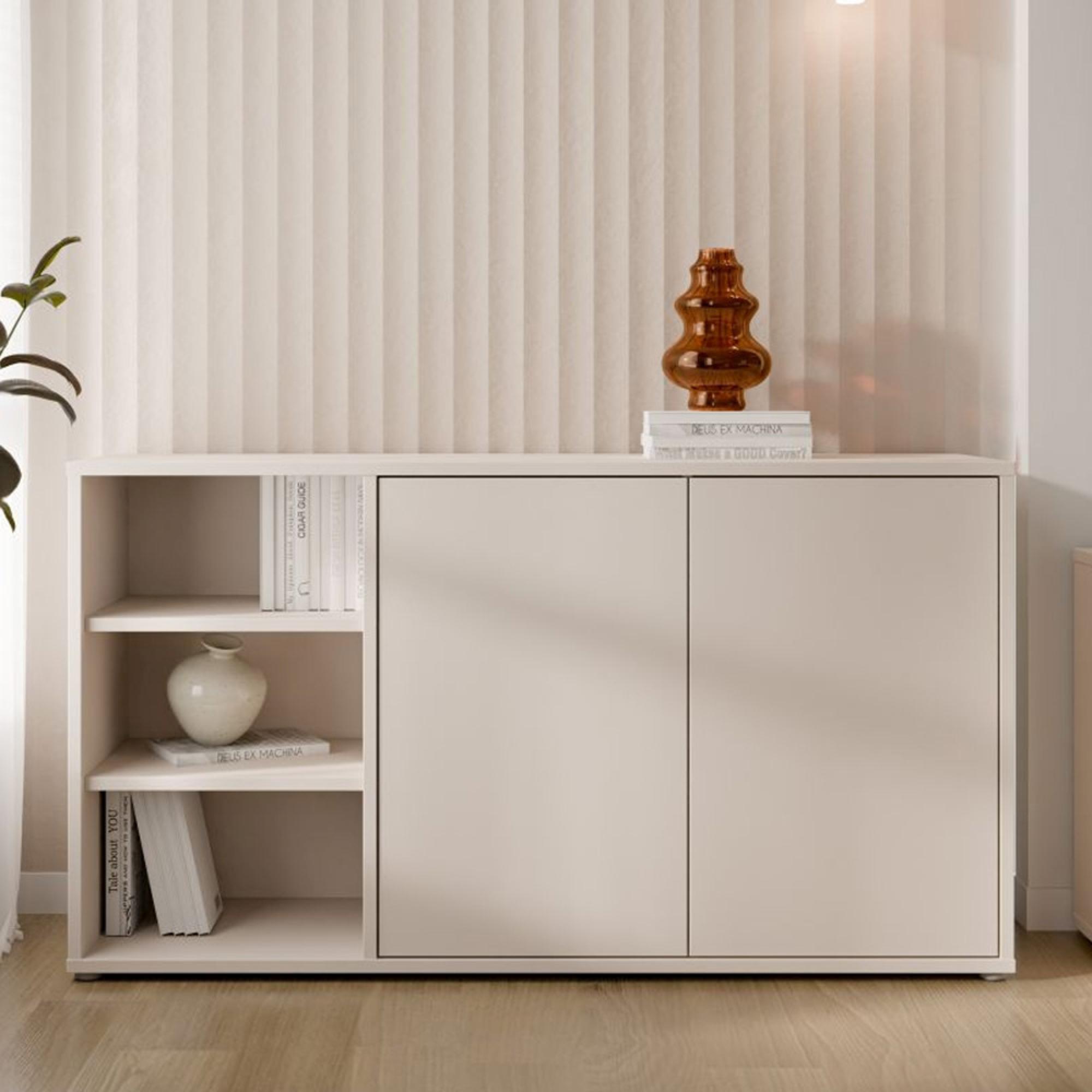 Alice Springs Hall Cabinet - 2 Door - Sand