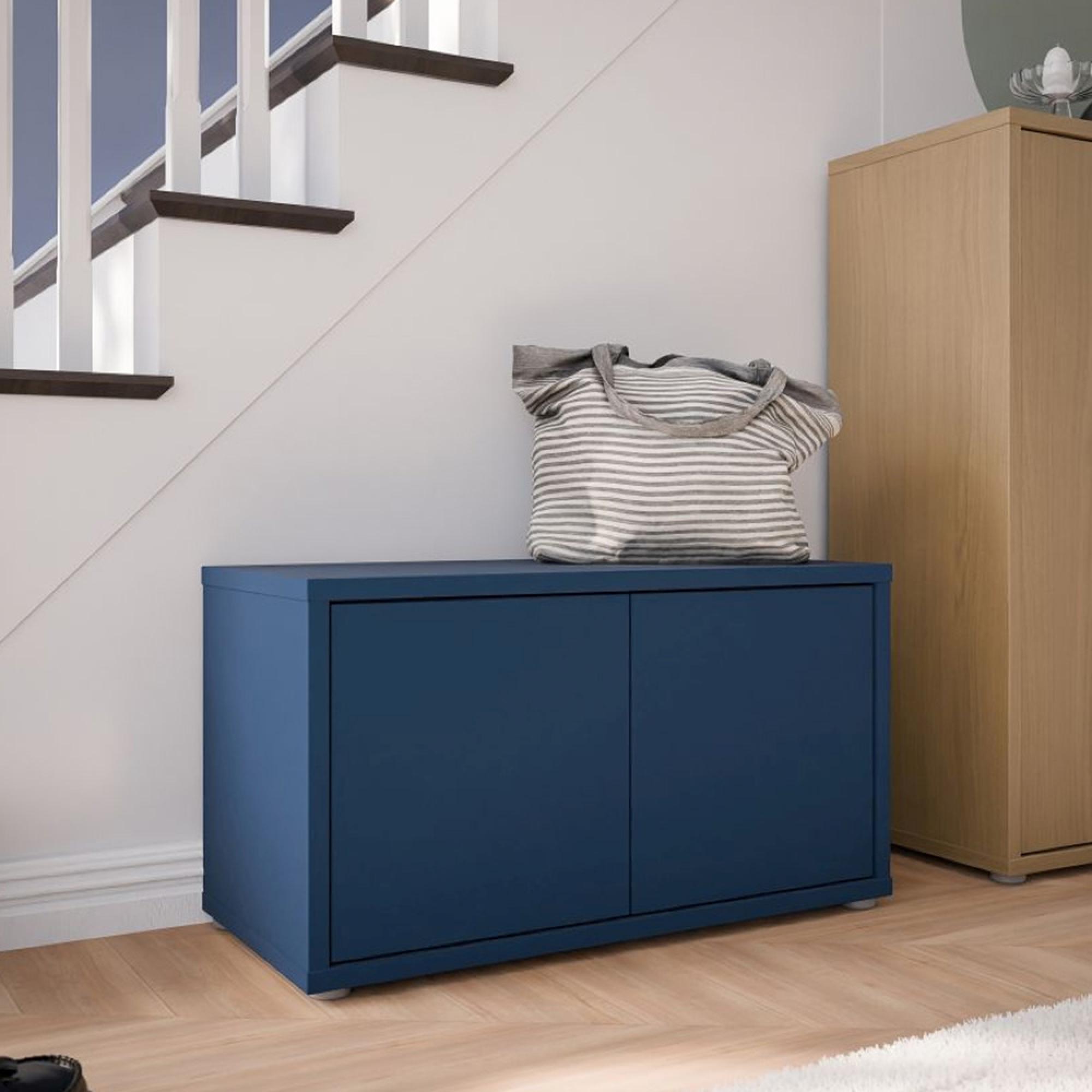 Alice Springs Storage Cabinet - 2 Door - Night Blue