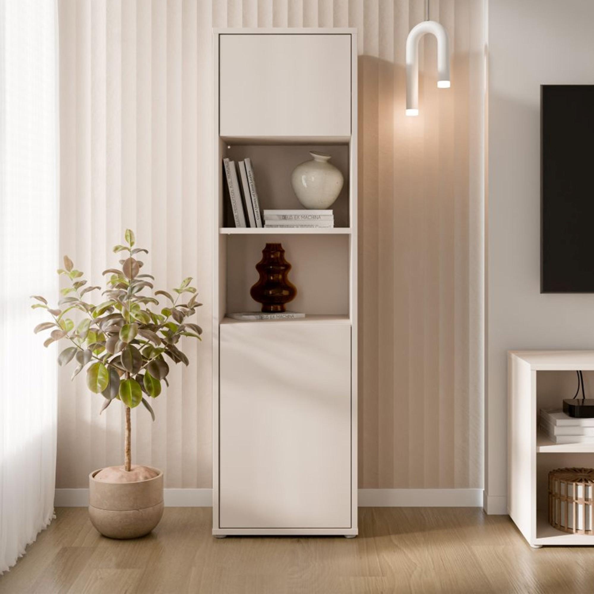 Alice Springs Storage Cabinet - 2 Door - Tall - Sand