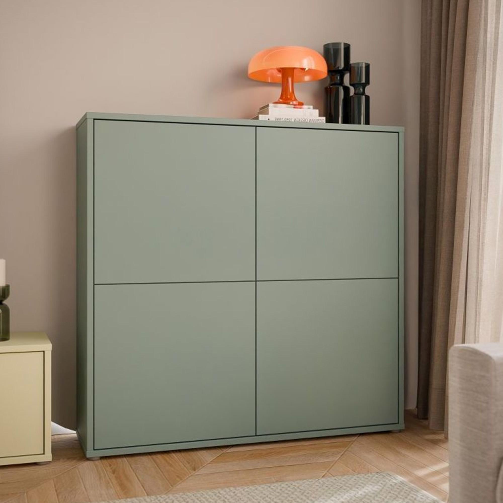 Alice Springs Storage Cabinet - 4 Door - Large - Sage Green