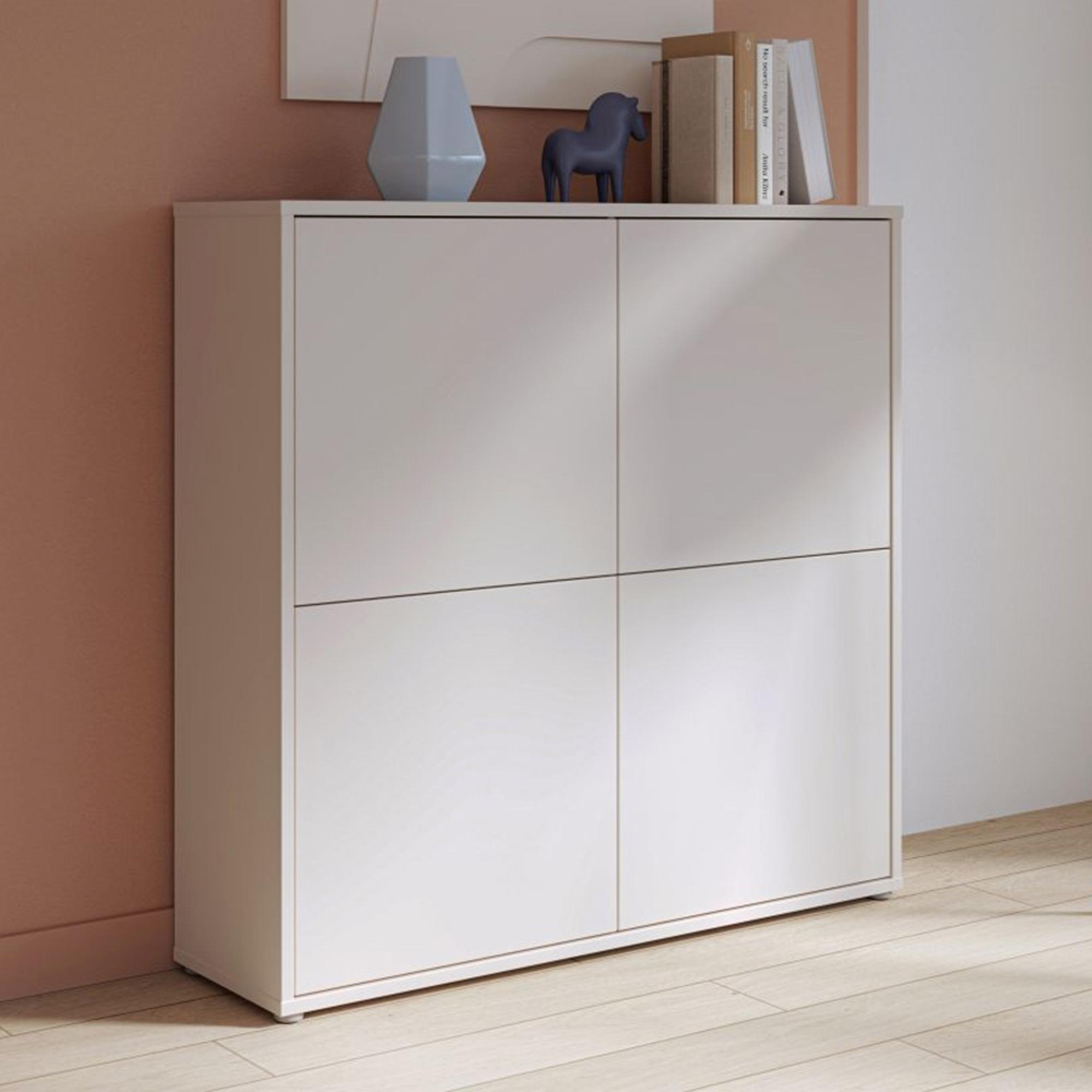 Alice Springs Storage Cabinet - 4 Door - Large - Sand