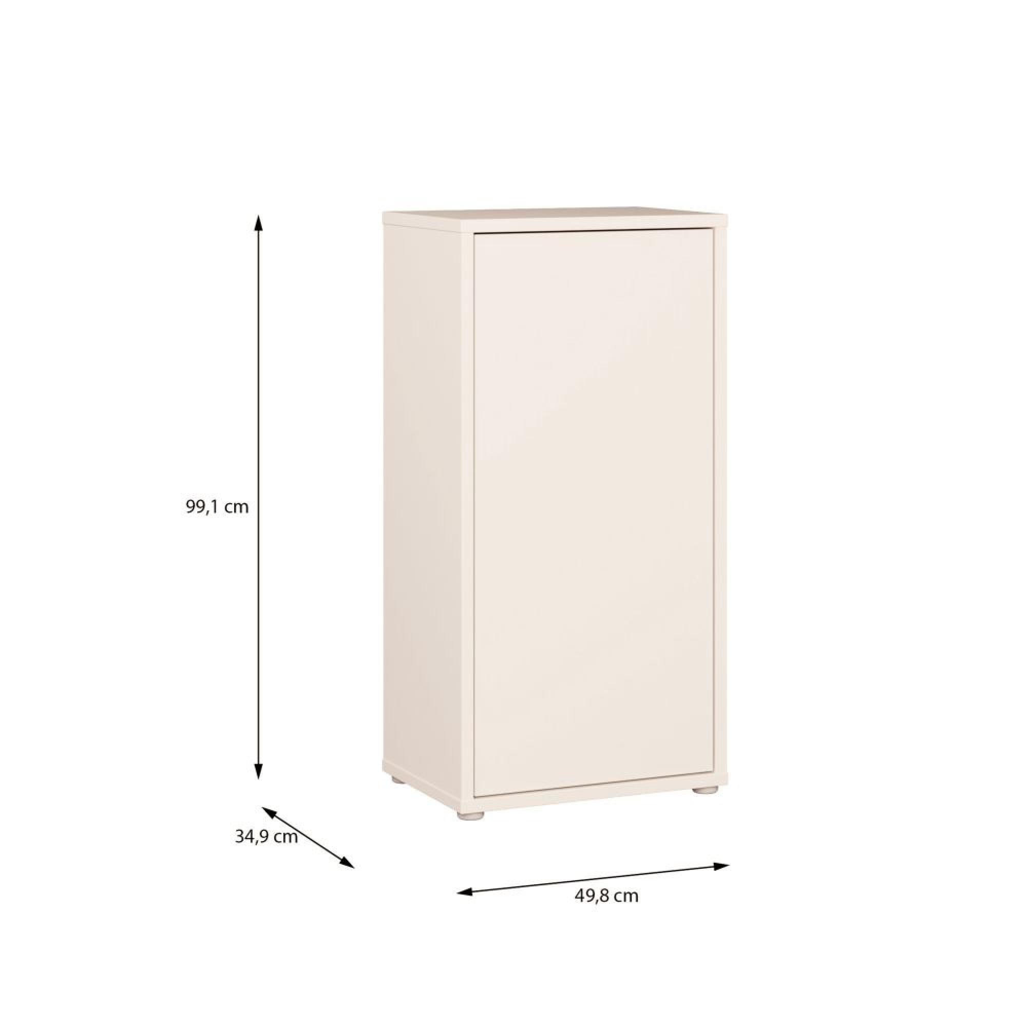 Alice Springs Cupboard - 1 Door - Sand