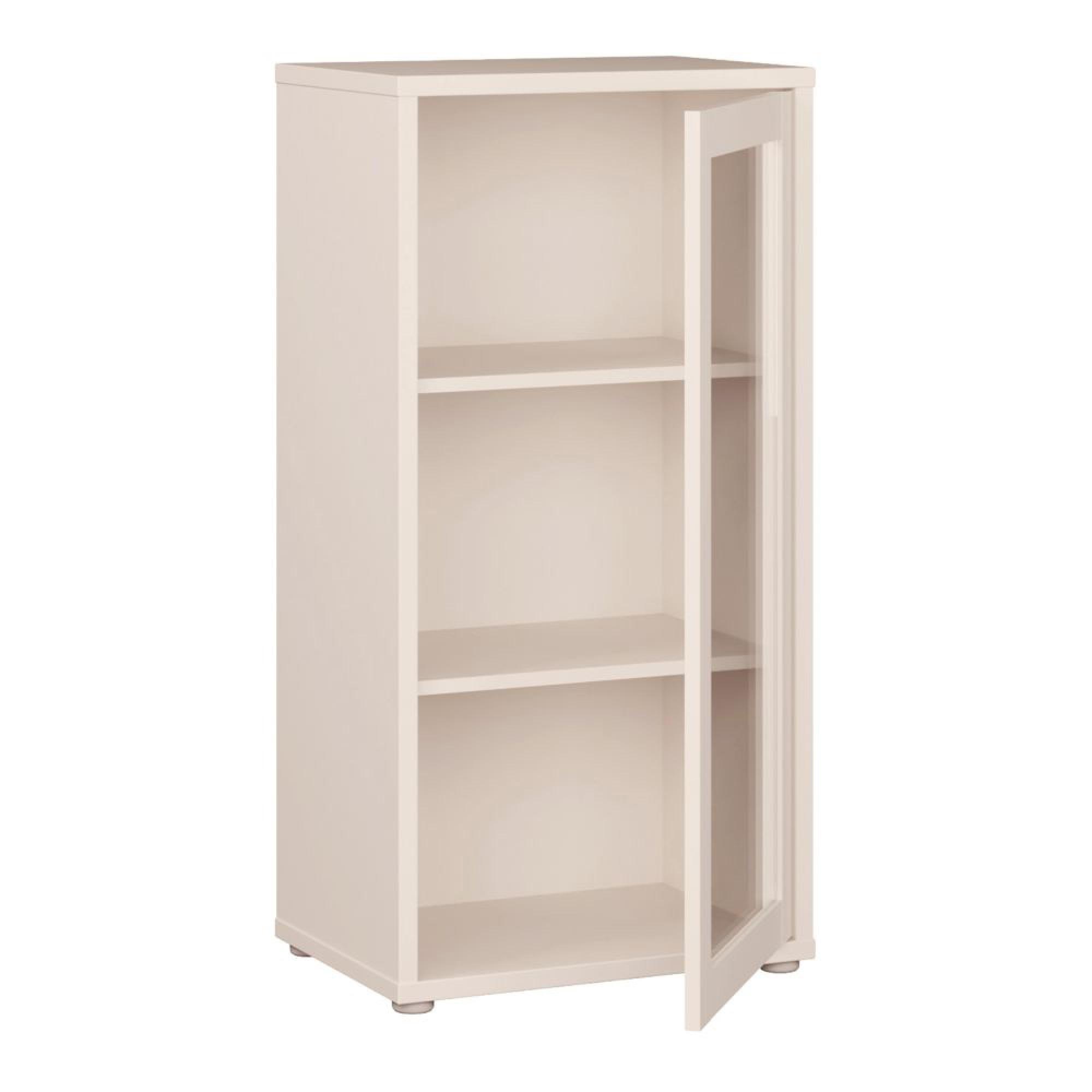 Alice Springs Cupboard - 1 Door - Glass - Sand