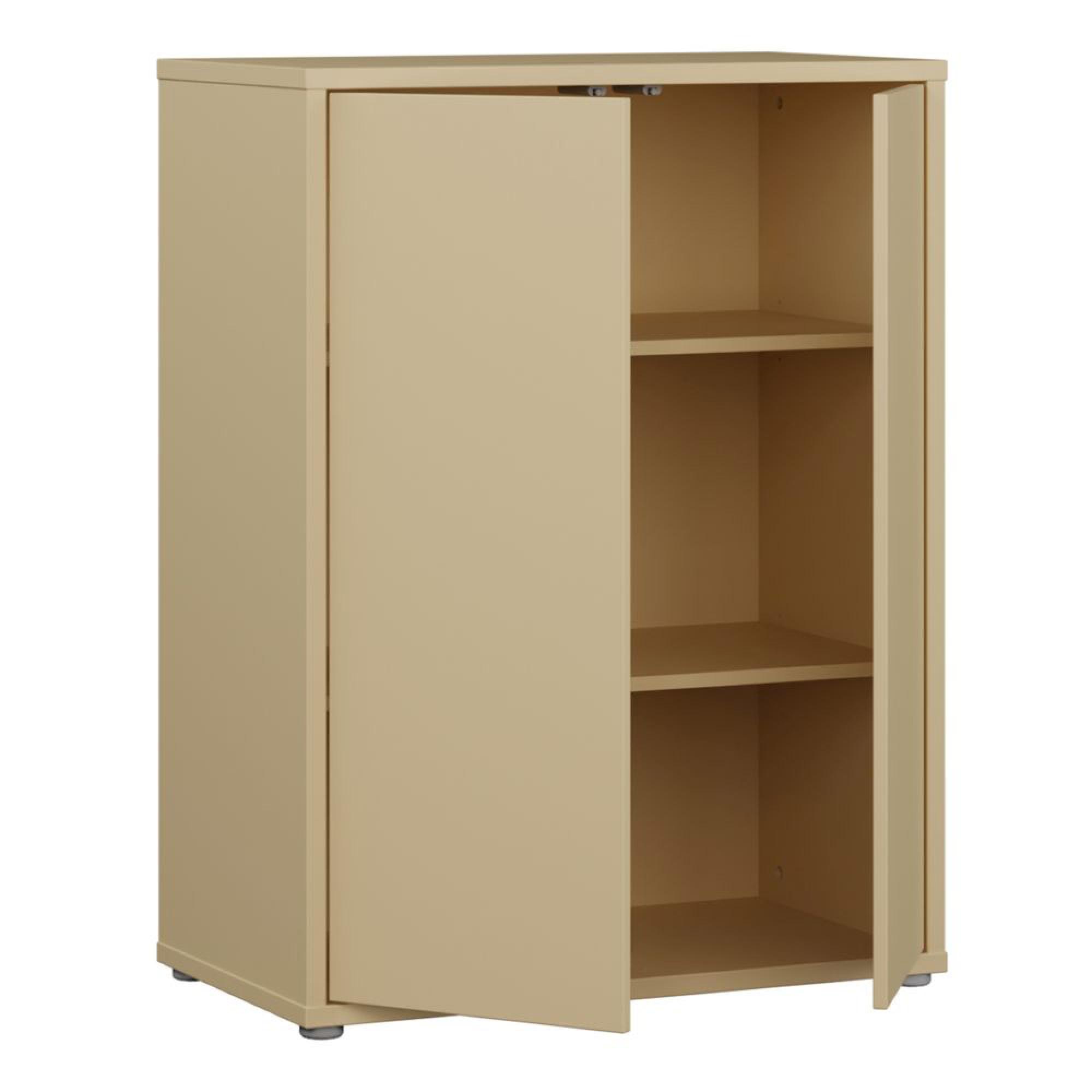 Alice Springs Cupboard - 2 Door - Butter Yellow