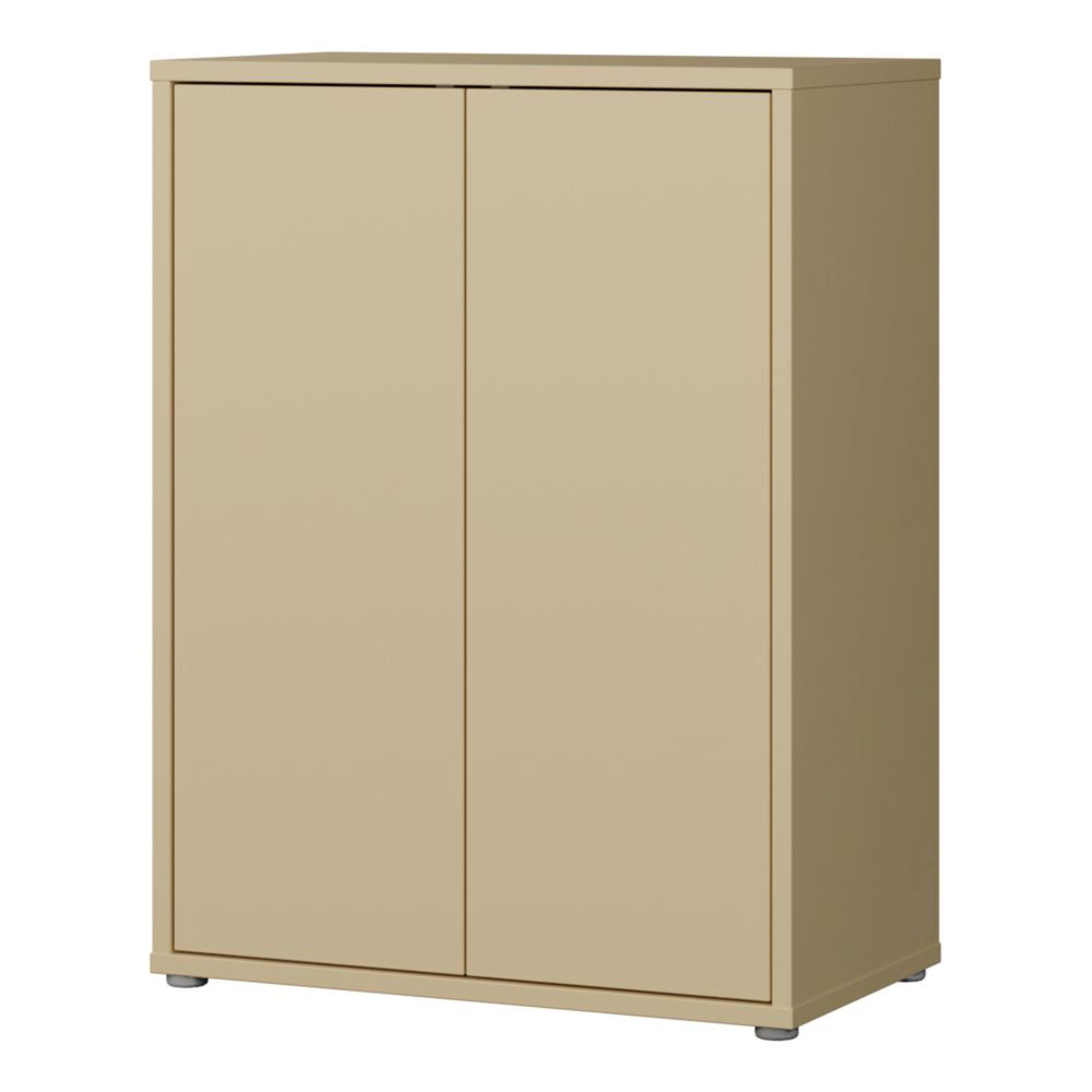 Alice Springs Cupboard - 2 Door - Butter Yellow