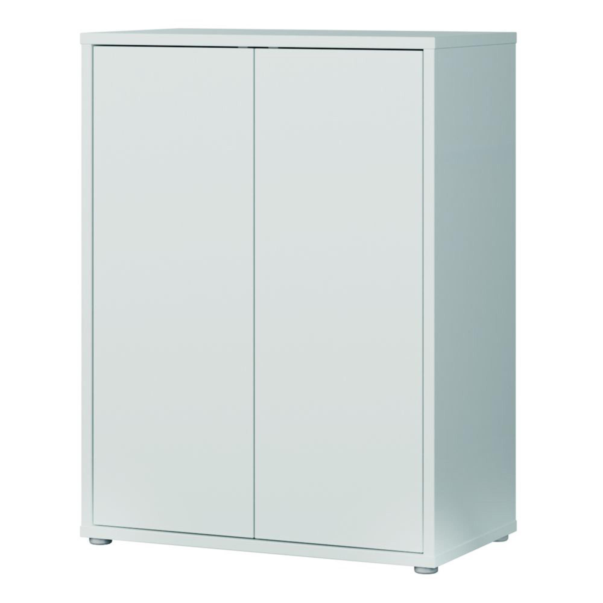 Alice Springs Cupboard - 2 Door - Light Grey