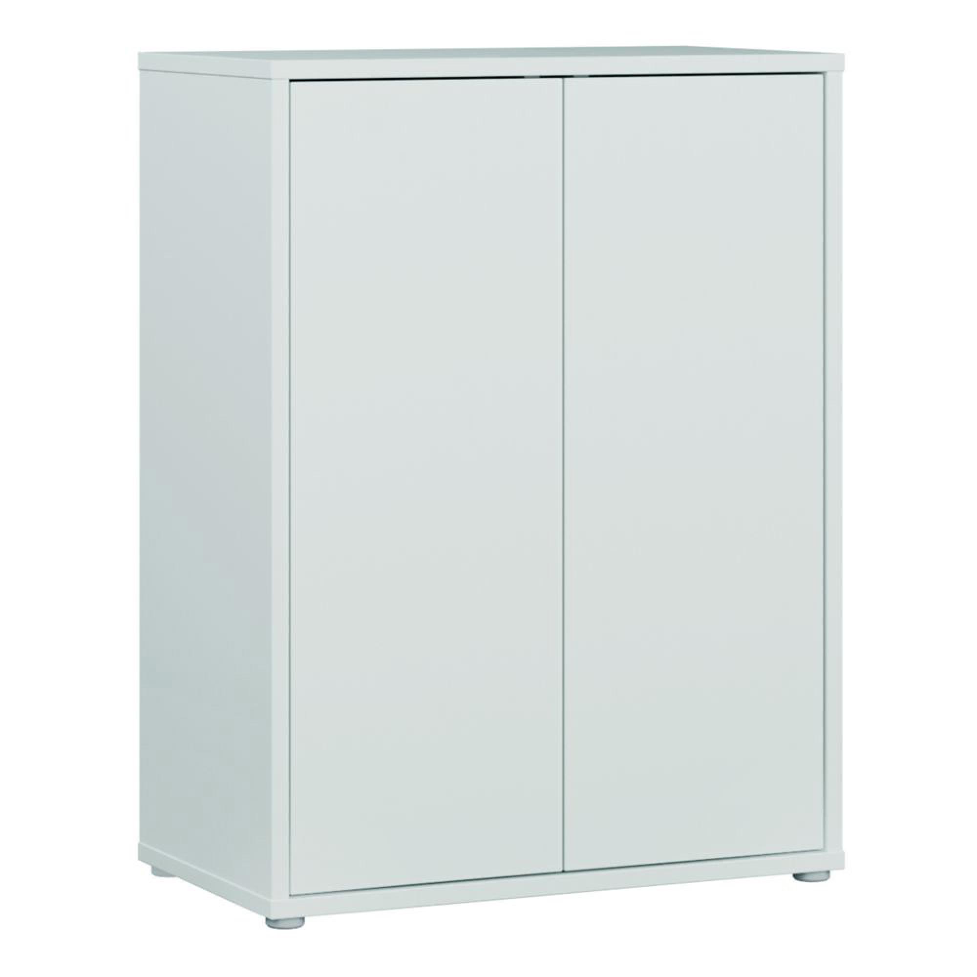 Alice Springs Cupboard - 2 Door - Light Grey
