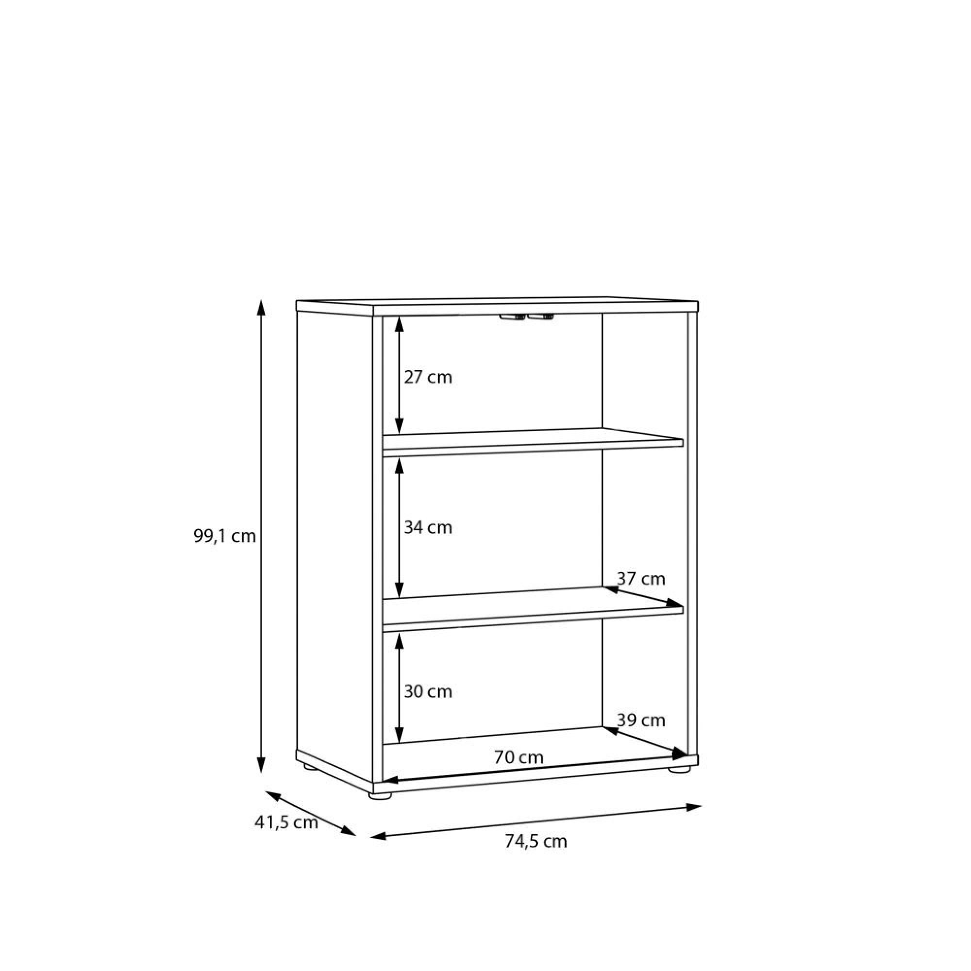 Alice Springs Cupboard - 2 Door - Light Grey