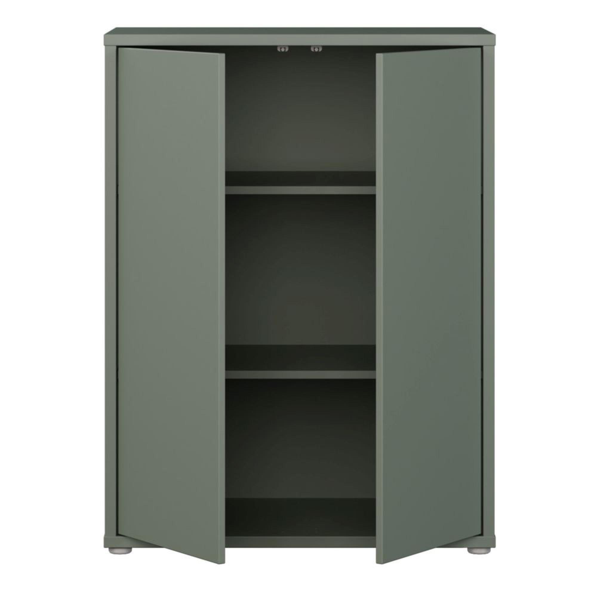 Alice Springs Cupboard - 2 Door - Sage Green