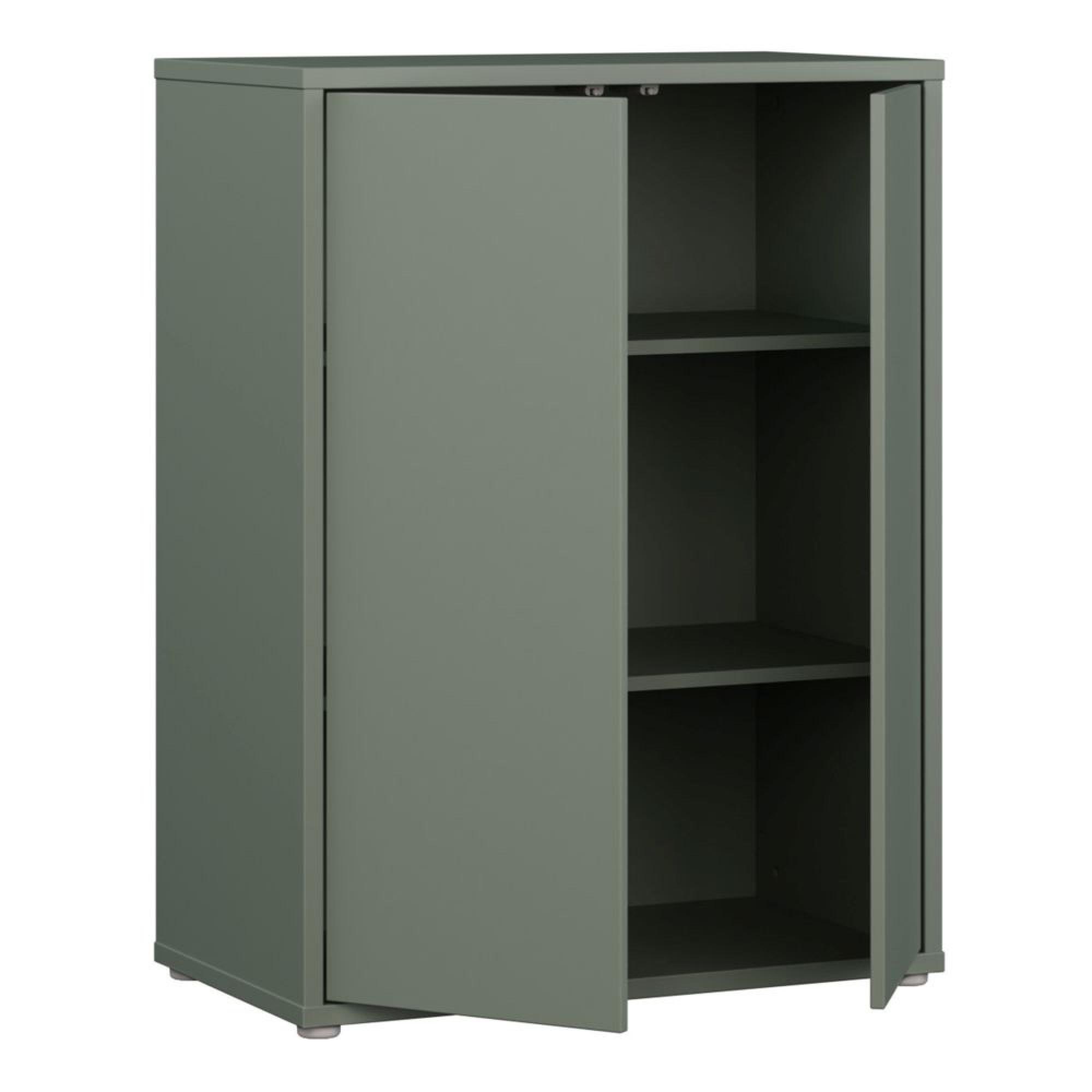 Alice Springs Cupboard - 2 Door - Sage Green