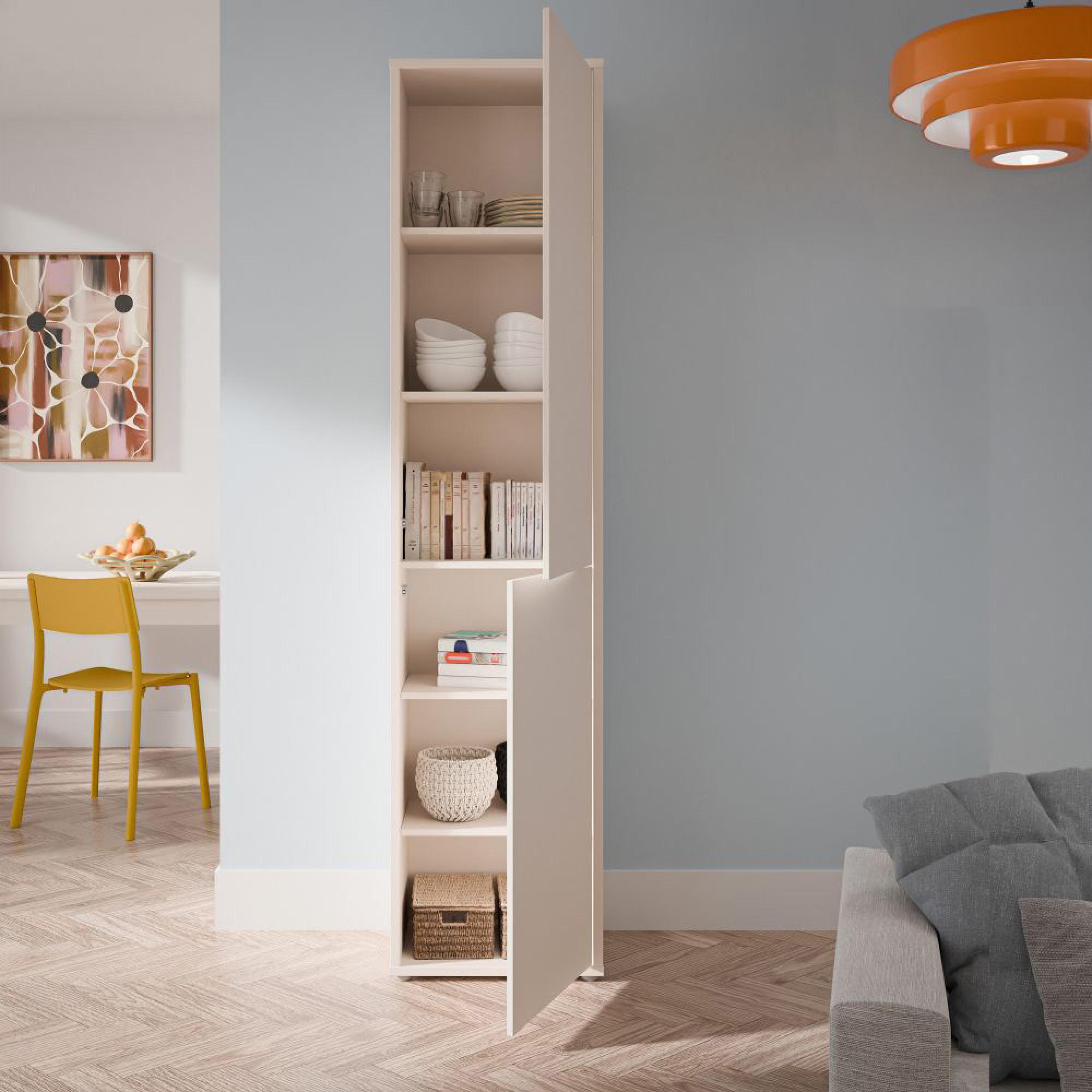 Alice Springs Cupboard - 2 Door - Tall - Sand