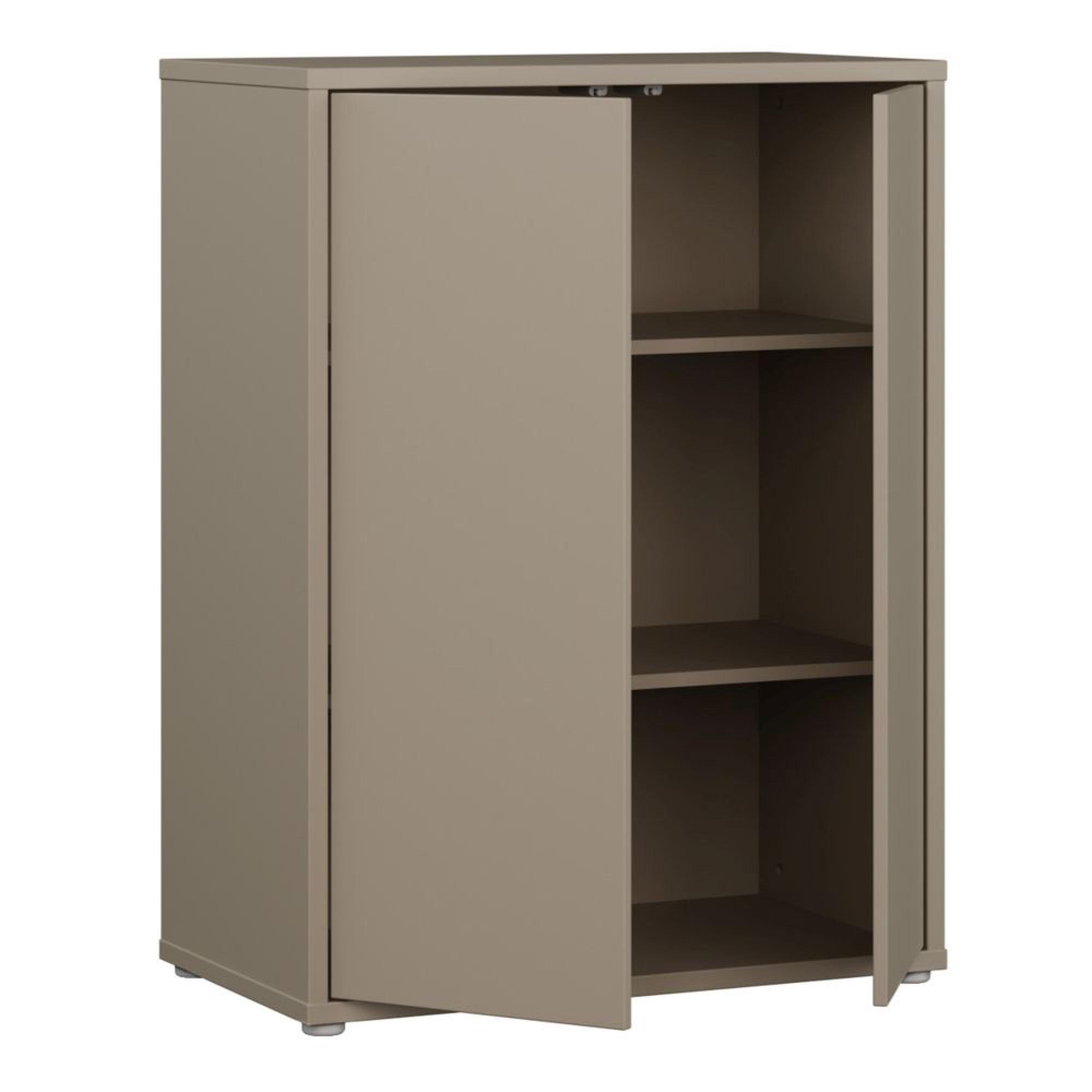 Alice Springs Cupboard - 2 Door - Taupe