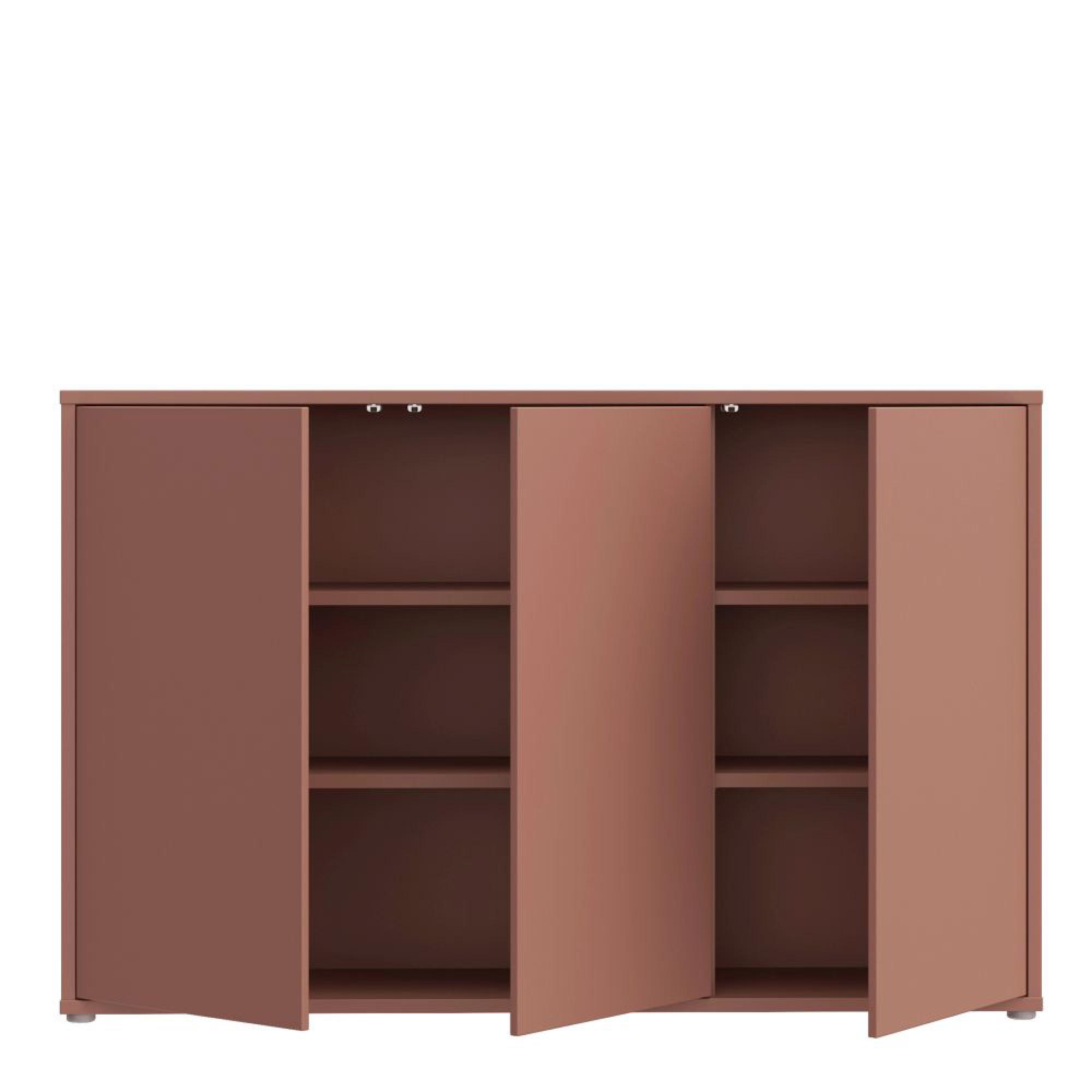 Alice Springs Hall Cabinet - 3 Door - Terracotta