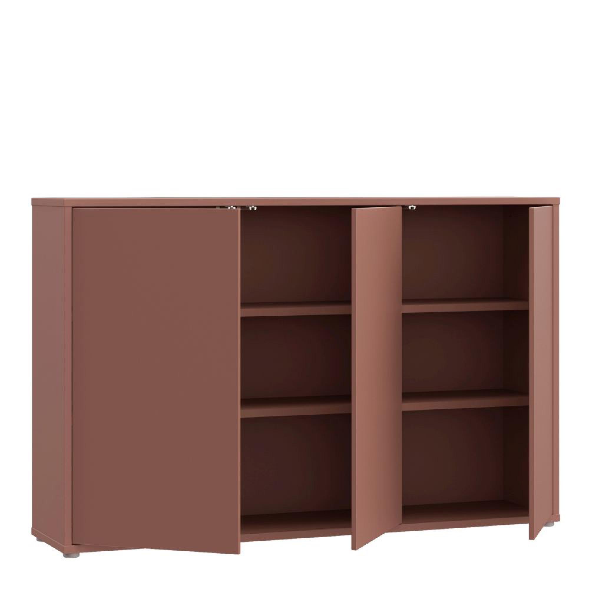 Alice Springs Hall Cabinet - 3 Door - Terracotta