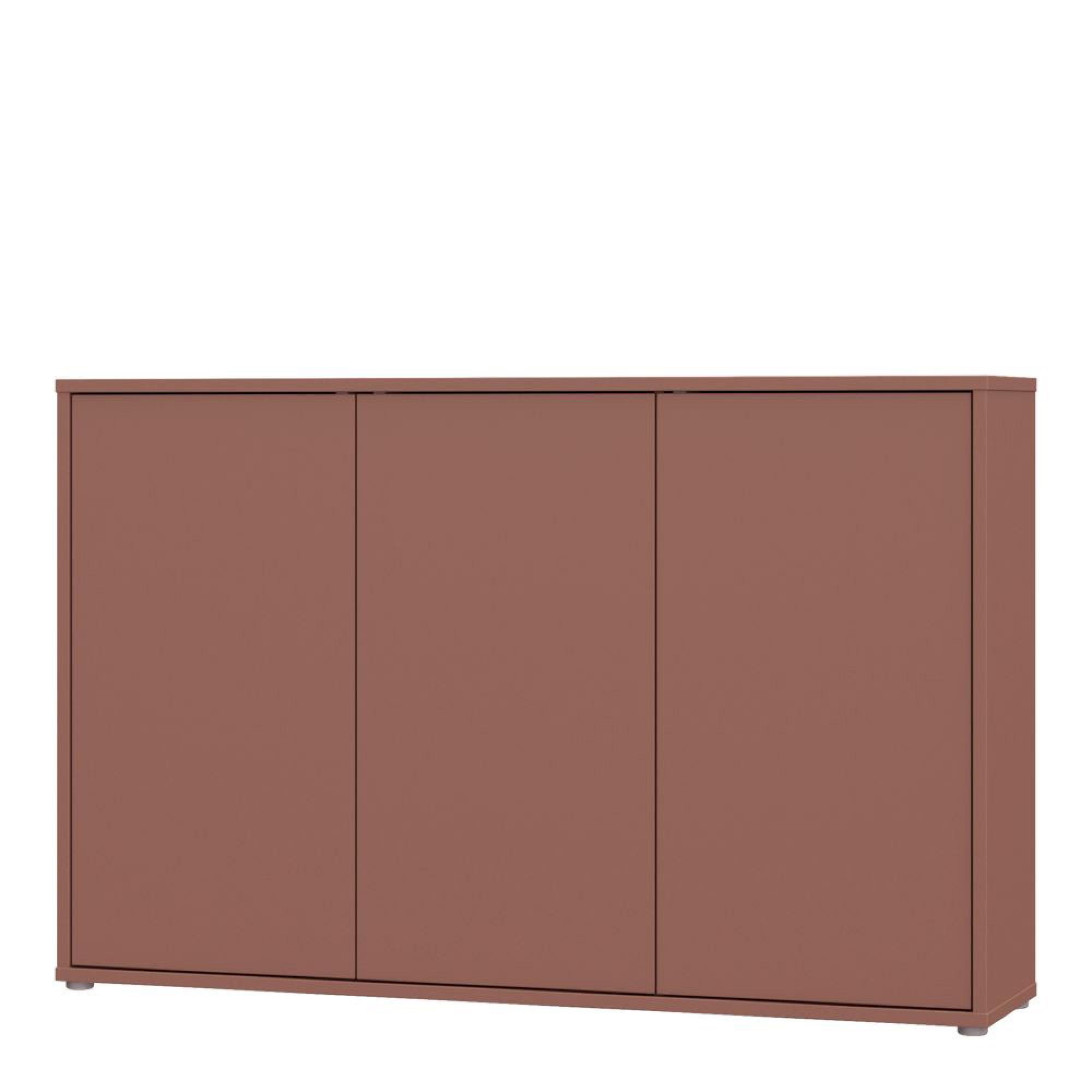 Alice Springs Hall Cabinet - 3 Door - Terracotta