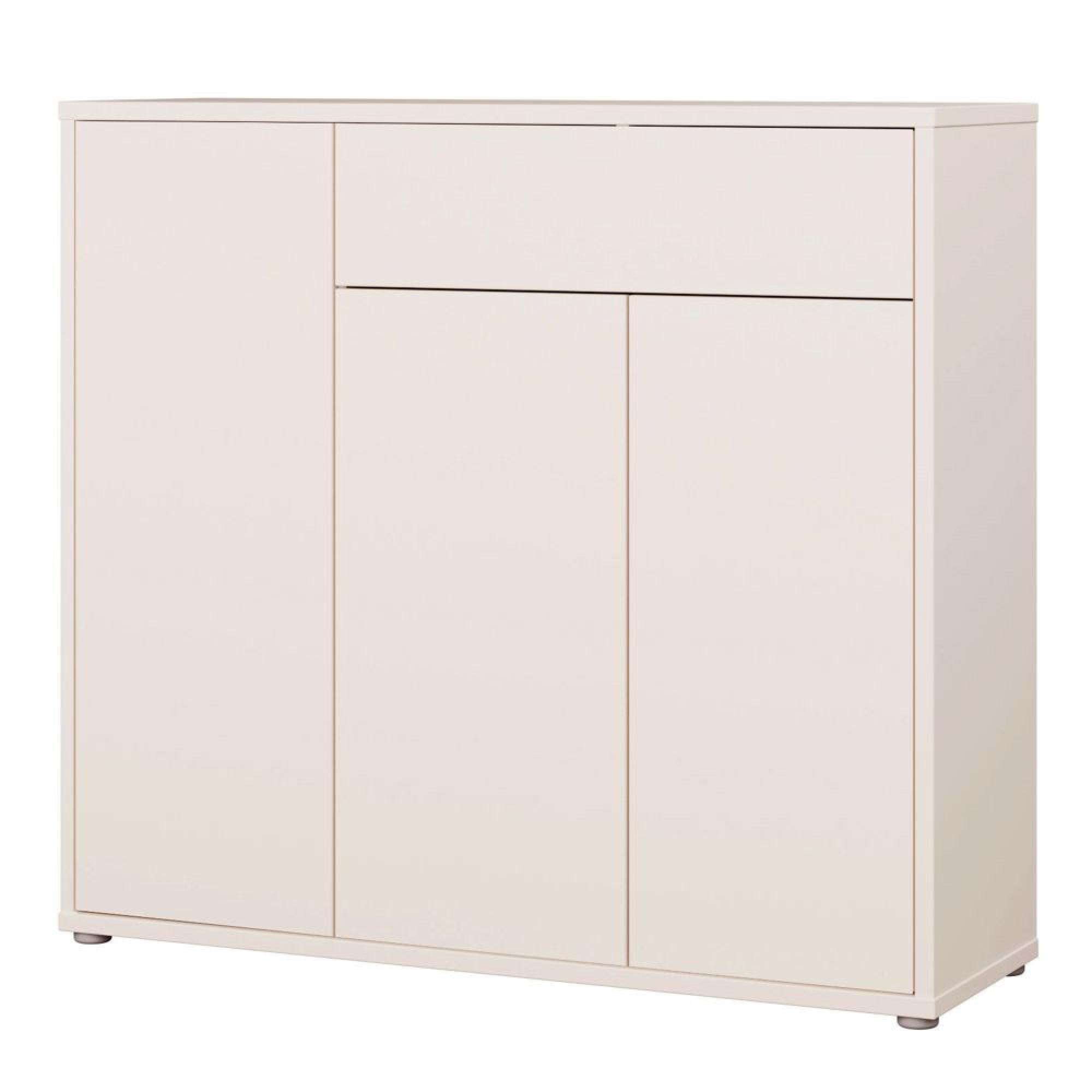 Alice Springs Storage Cabinet - 3 Door - 1 Drawer - Sand