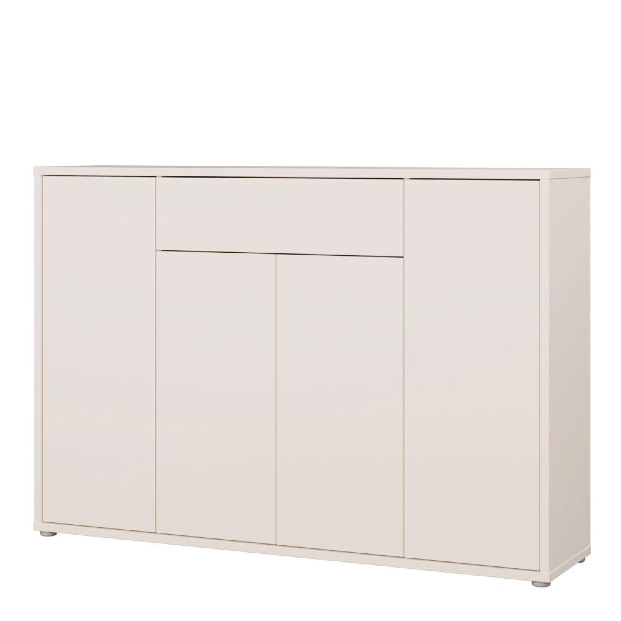 Alice Springs Storage Cabinet - 4 Door - 1 Drawer - Sand