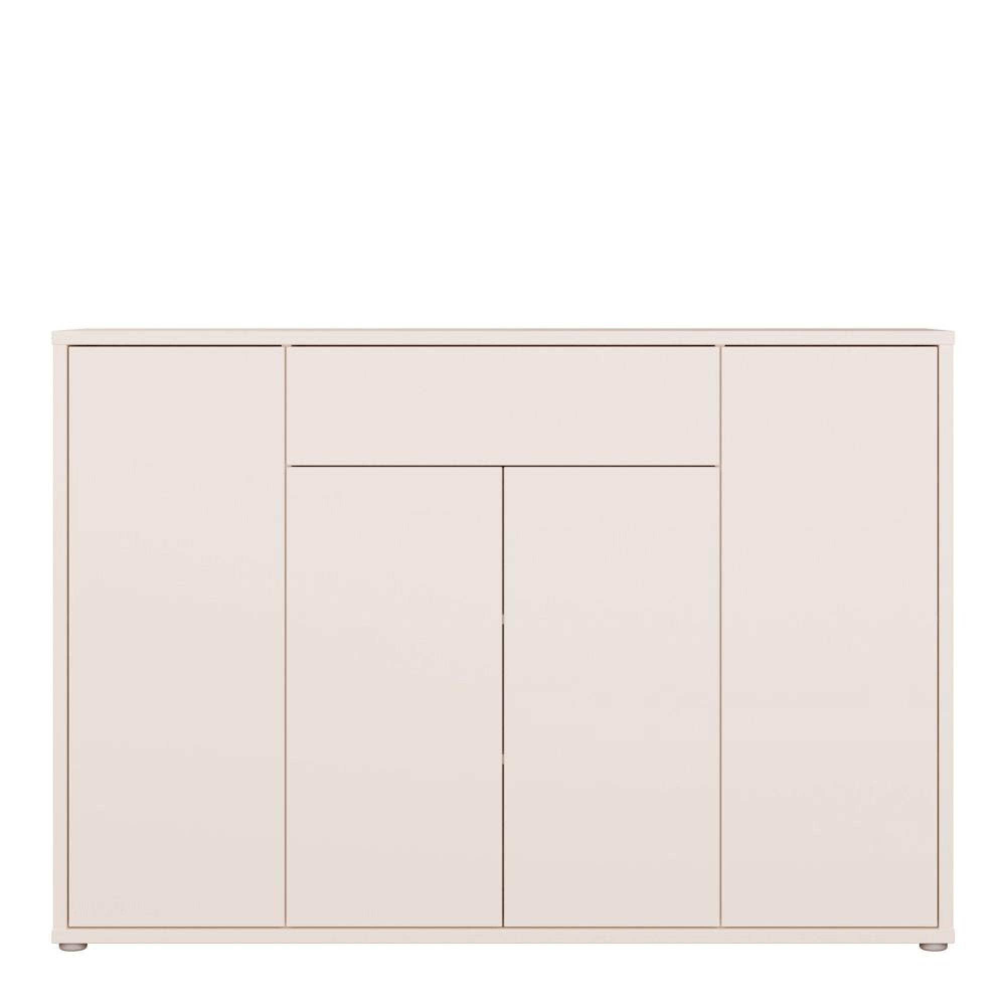 Alice Springs Storage Cabinet - 4 Door - 1 Drawer - Sand