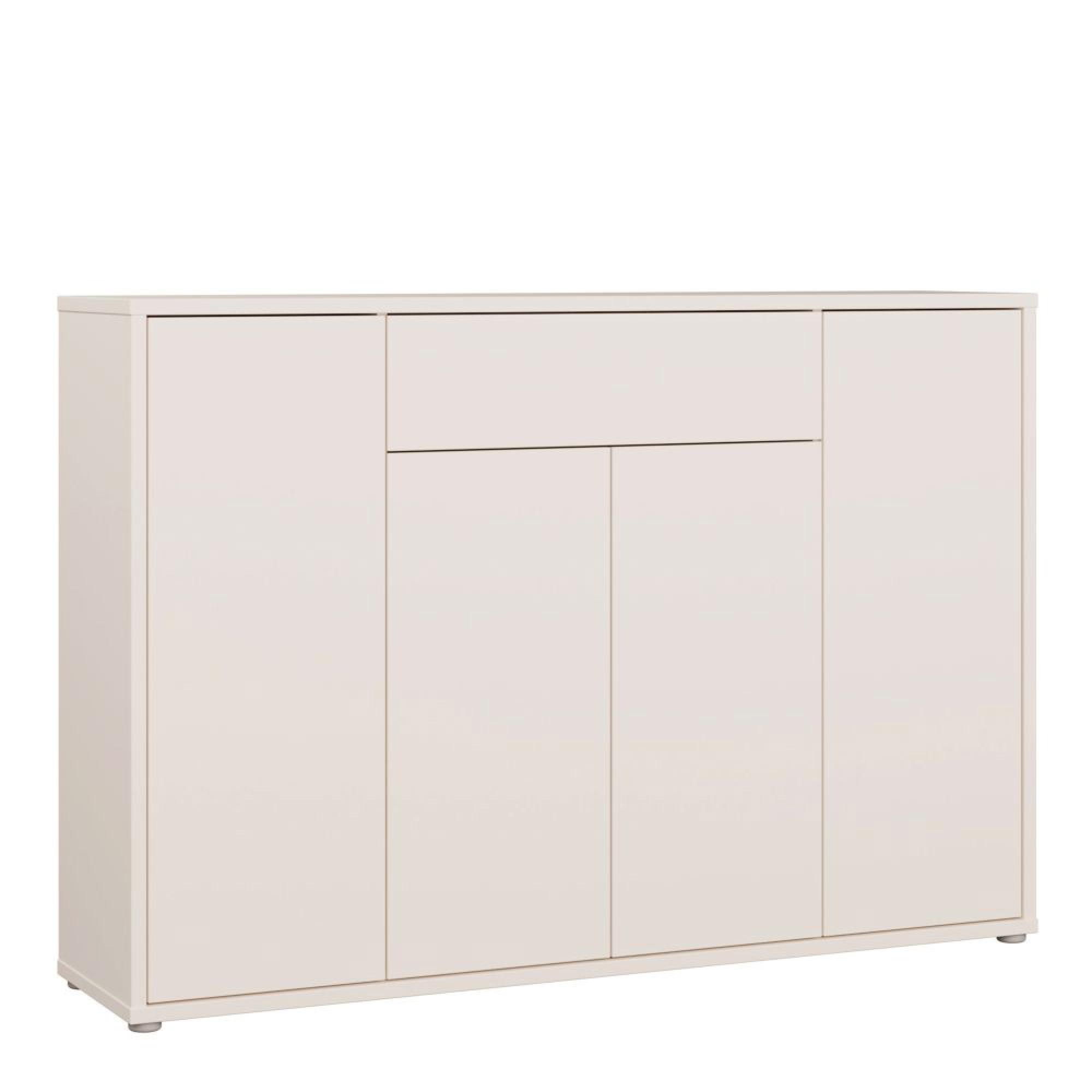 Alice Springs Storage Cabinet - 4 Door - 1 Drawer - Sand