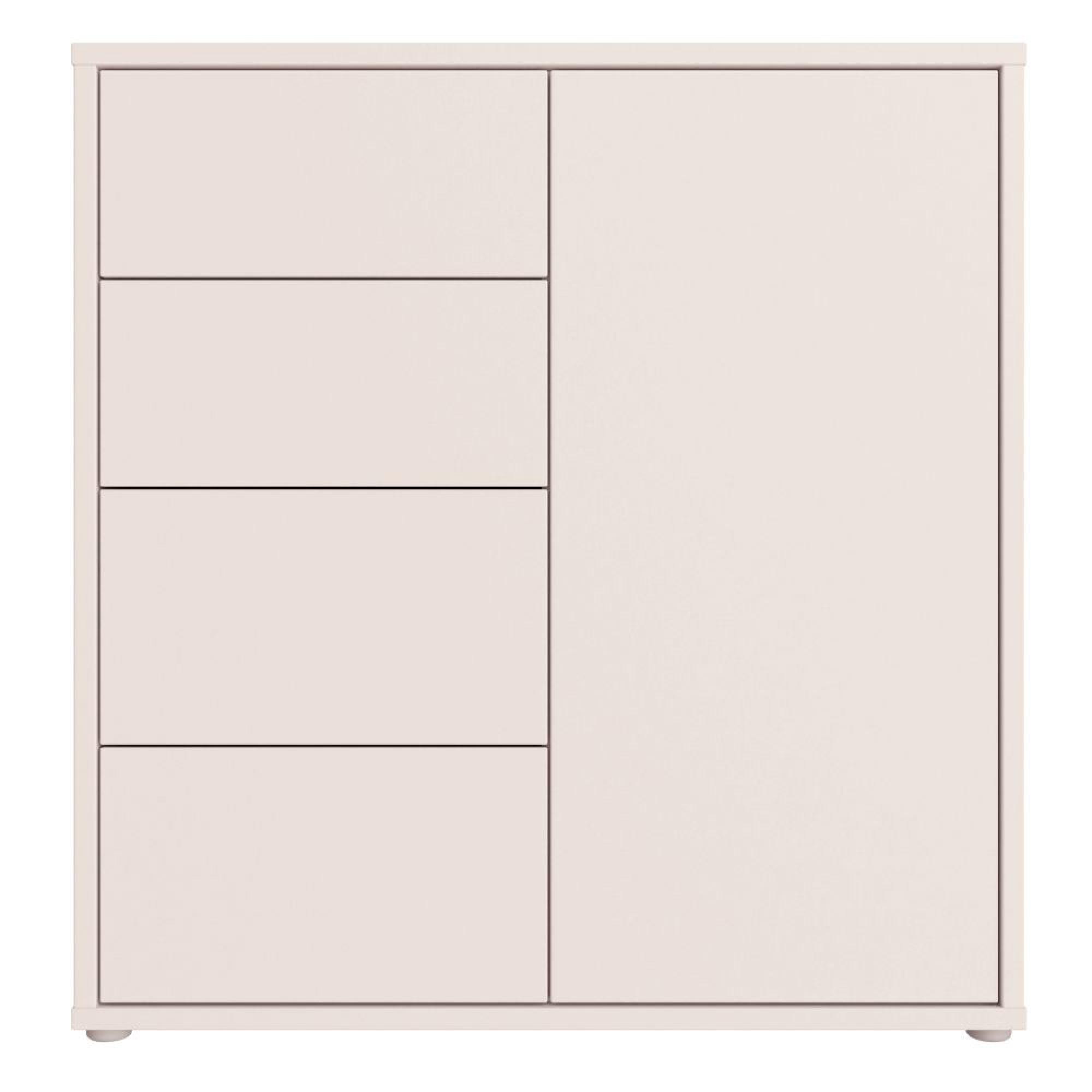 Alice Springs Storage Cabinet - 1 Door - 4 Drawer - Sand