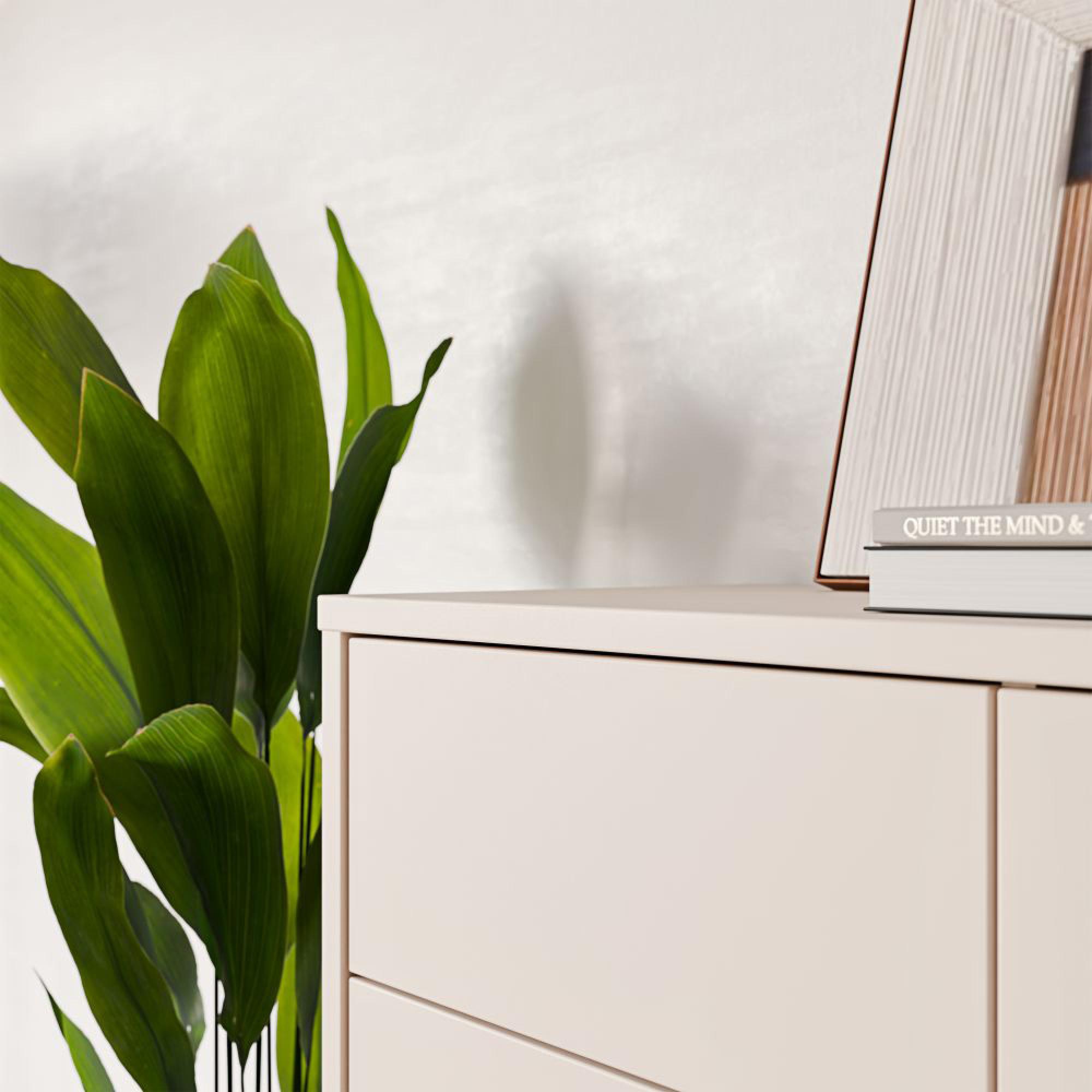 Alice Springs Storage Cabinet - 1 Door - 4 Drawer - Sand