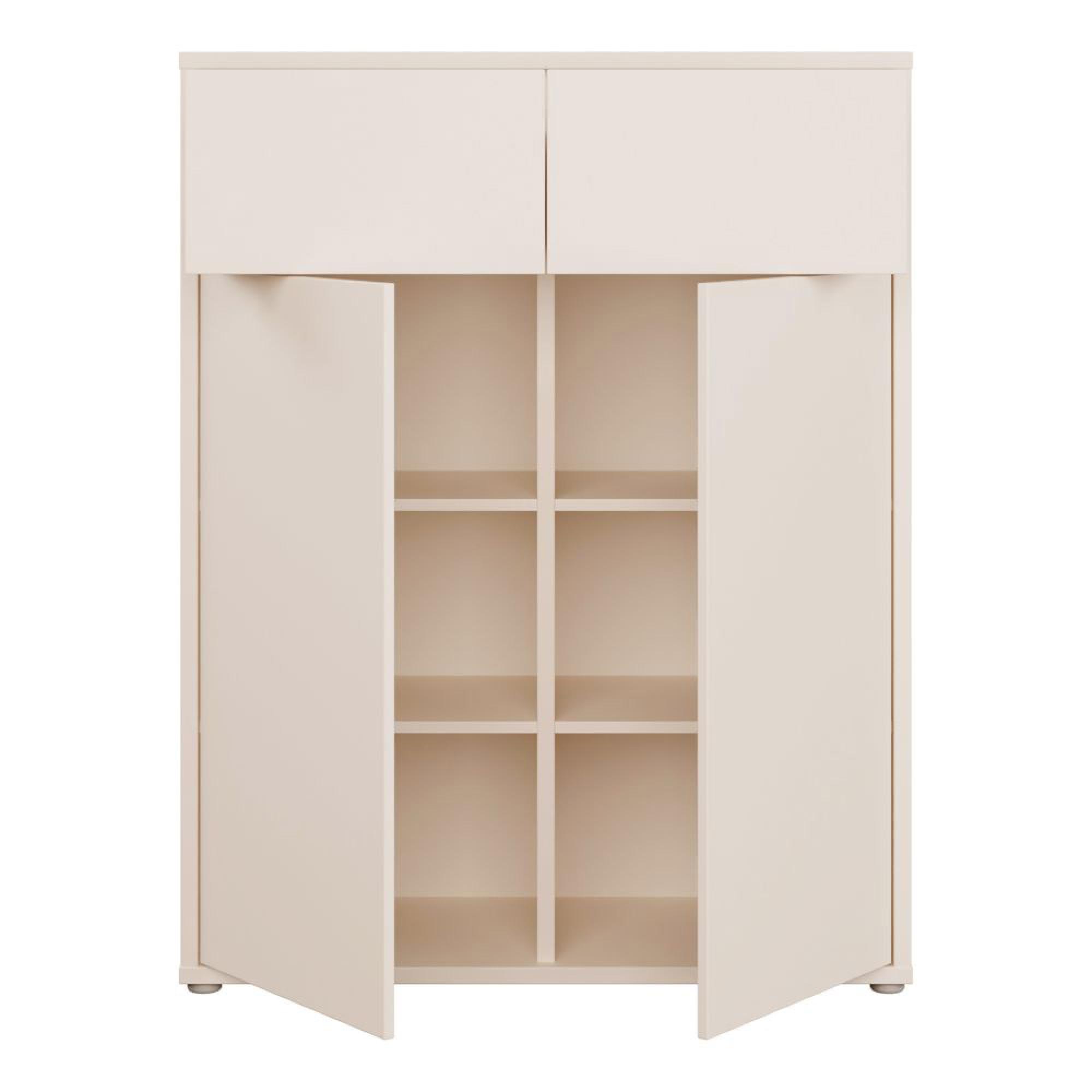 Alice Springs Storage Cabinet - 2 Door - 2 Drawer - Sand